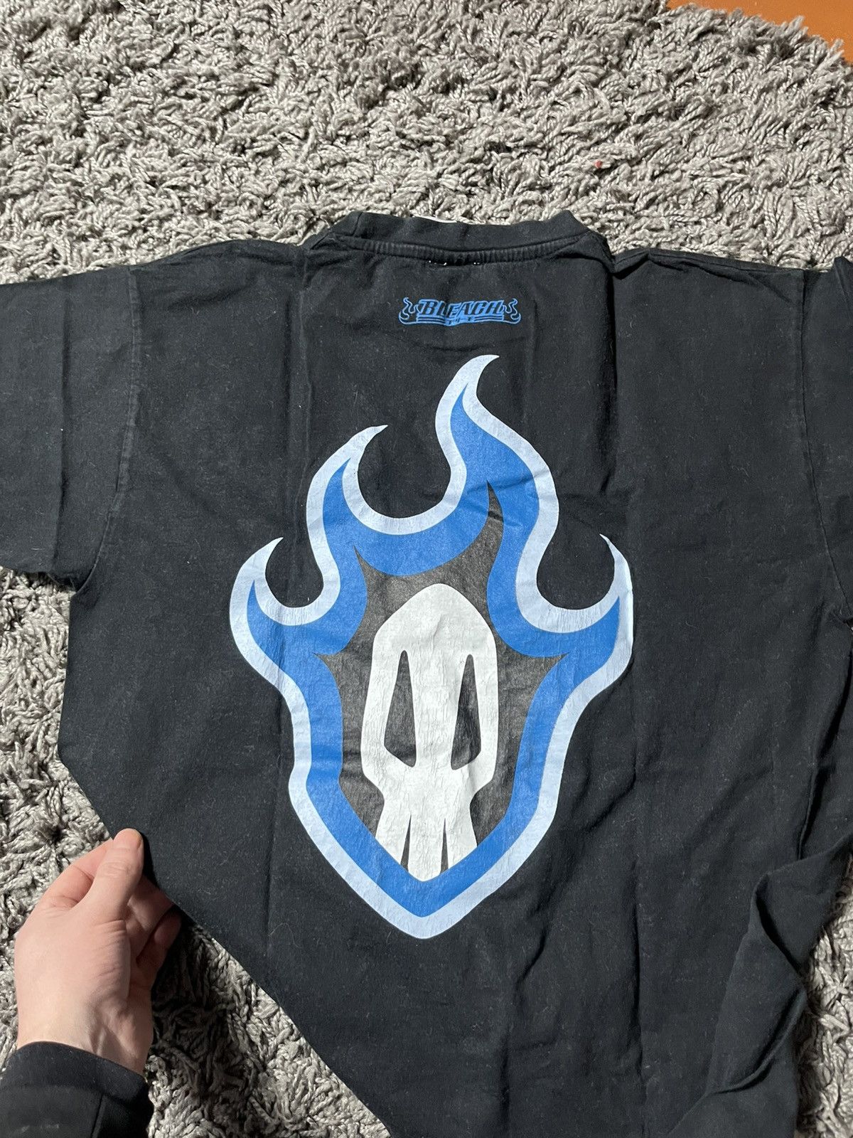 Bleach Y2K Bleach Ichigo Kurosaki Faded Black T Shirt Size US M / EU 48-50 / 2 - 5 Thumbnail