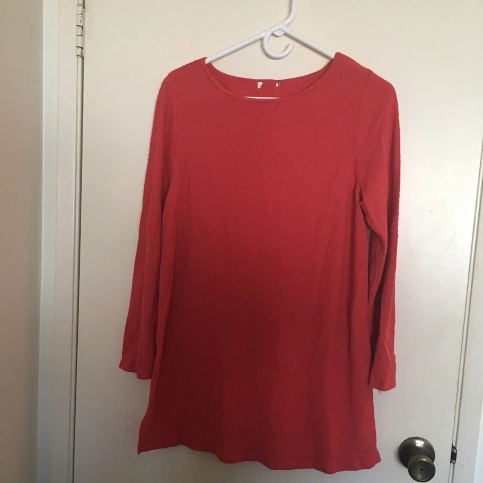J. Jill J Jill waffle knit long sleeve tunic sweater, size Medium. Size M / US 6-8 / IT 42-44 - 1 Thumbnail