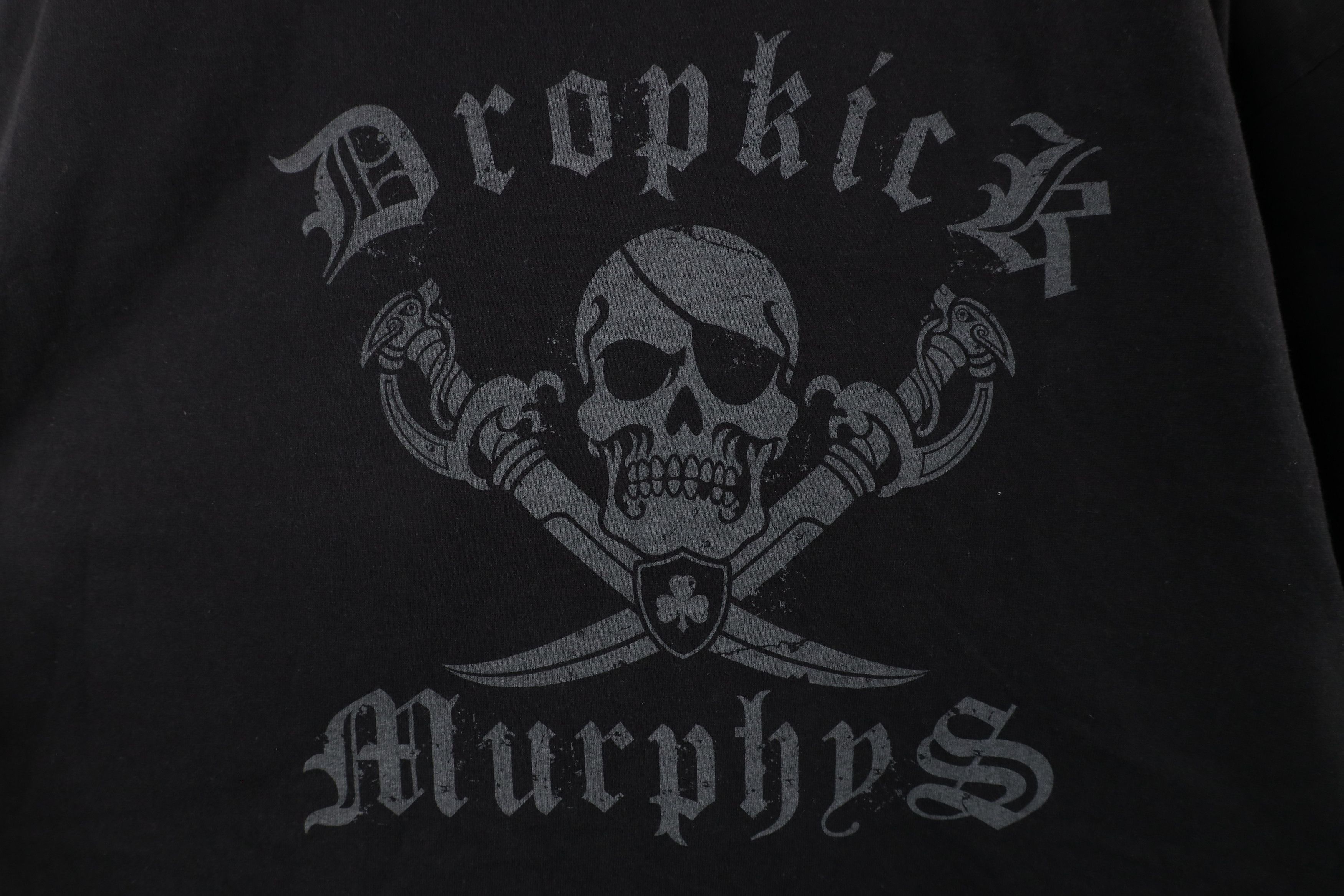 Vintage Vintage 90s Heavyweight Murphys Band T-Shirt Black USA Size US XL / EU 56 / 4 - 4 Thumbnail