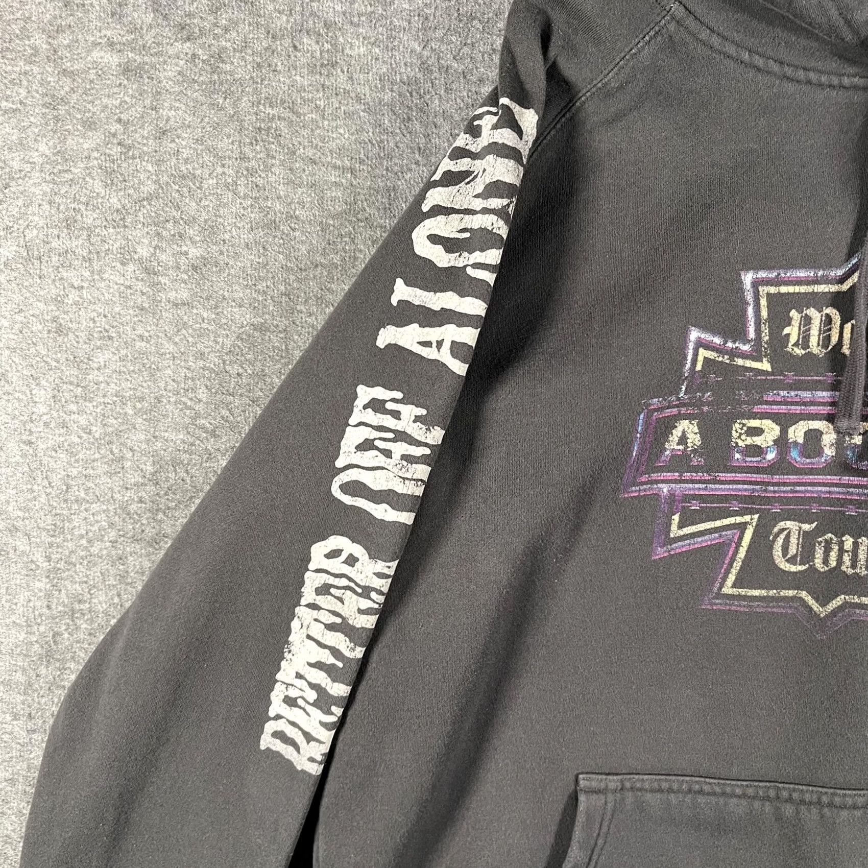 Vintage A Boogie Hoodie Mens XL Black 2024 World Tour Better Off Alone Concert Graphic Hoodie Size US XL / EU 56 / 4 - 7 Thumbnail