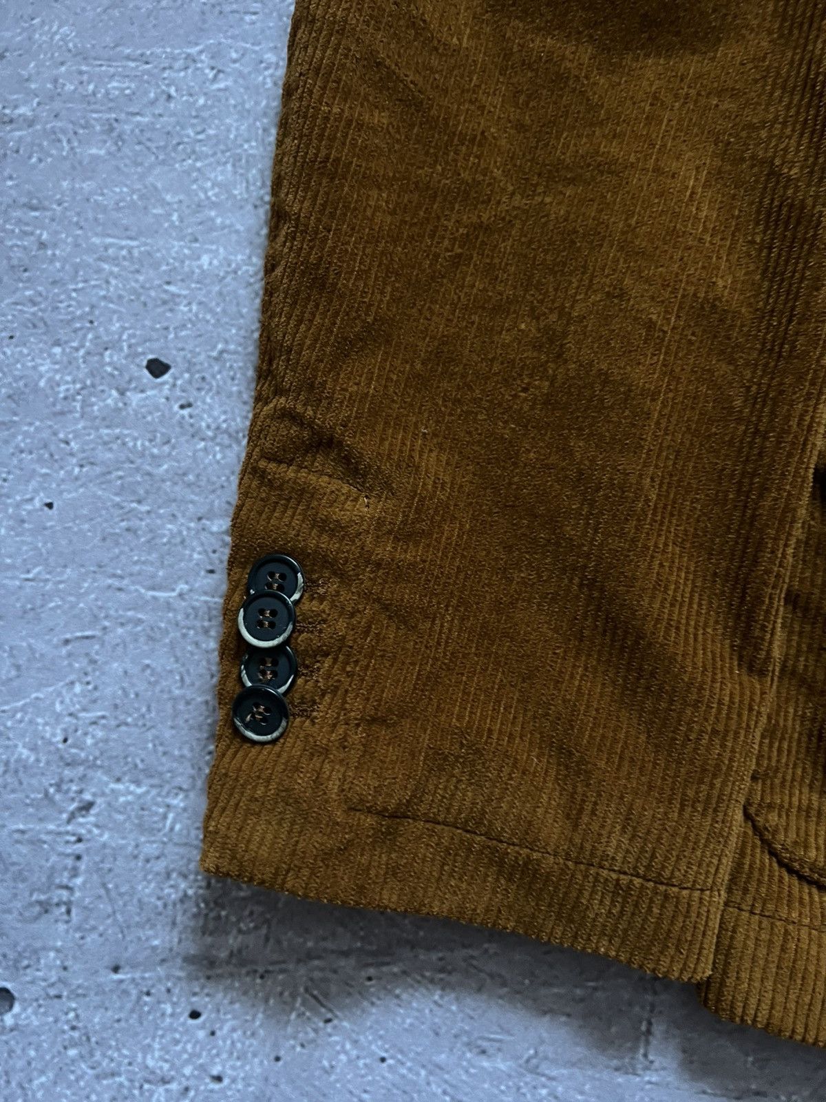 Barena BARENA Blazer Brown Corduroy Tailored Jacket Size 54 Size 44R - 5 Thumbnail