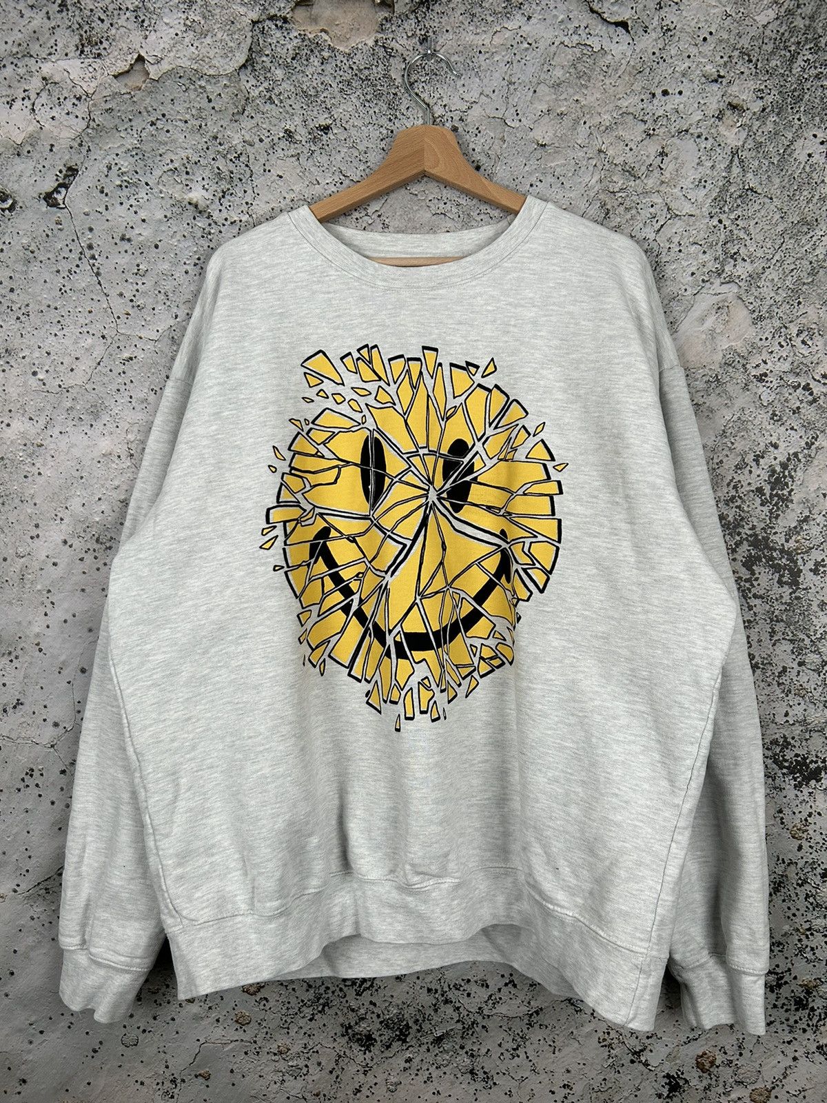 Vintage Chinatown Market x Smiley Graphic Crewneck Hype Streetwear Size US XL / EU 56 / 4 - 1 Thumbnail