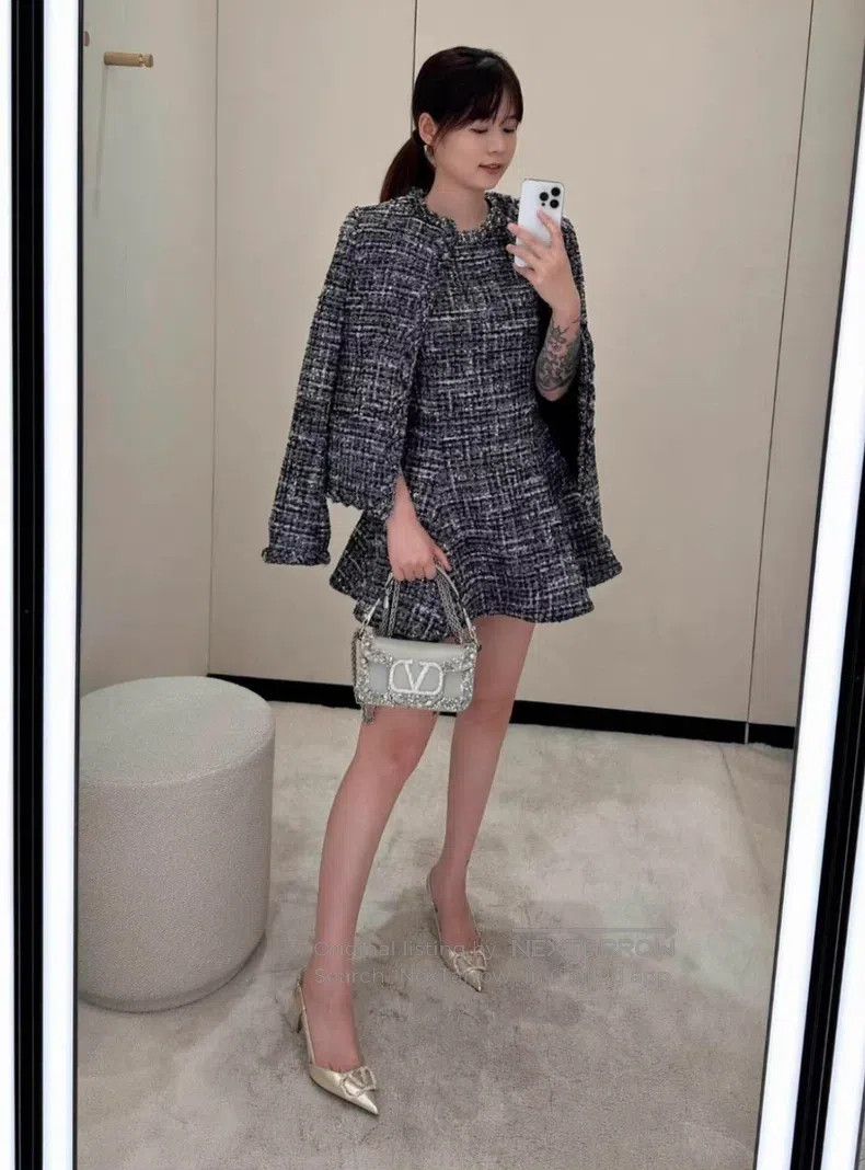 Valentino Valentino A small fragrant wind knitted jacket Size S / US 4 / IT 40 - 9 Thumbnail