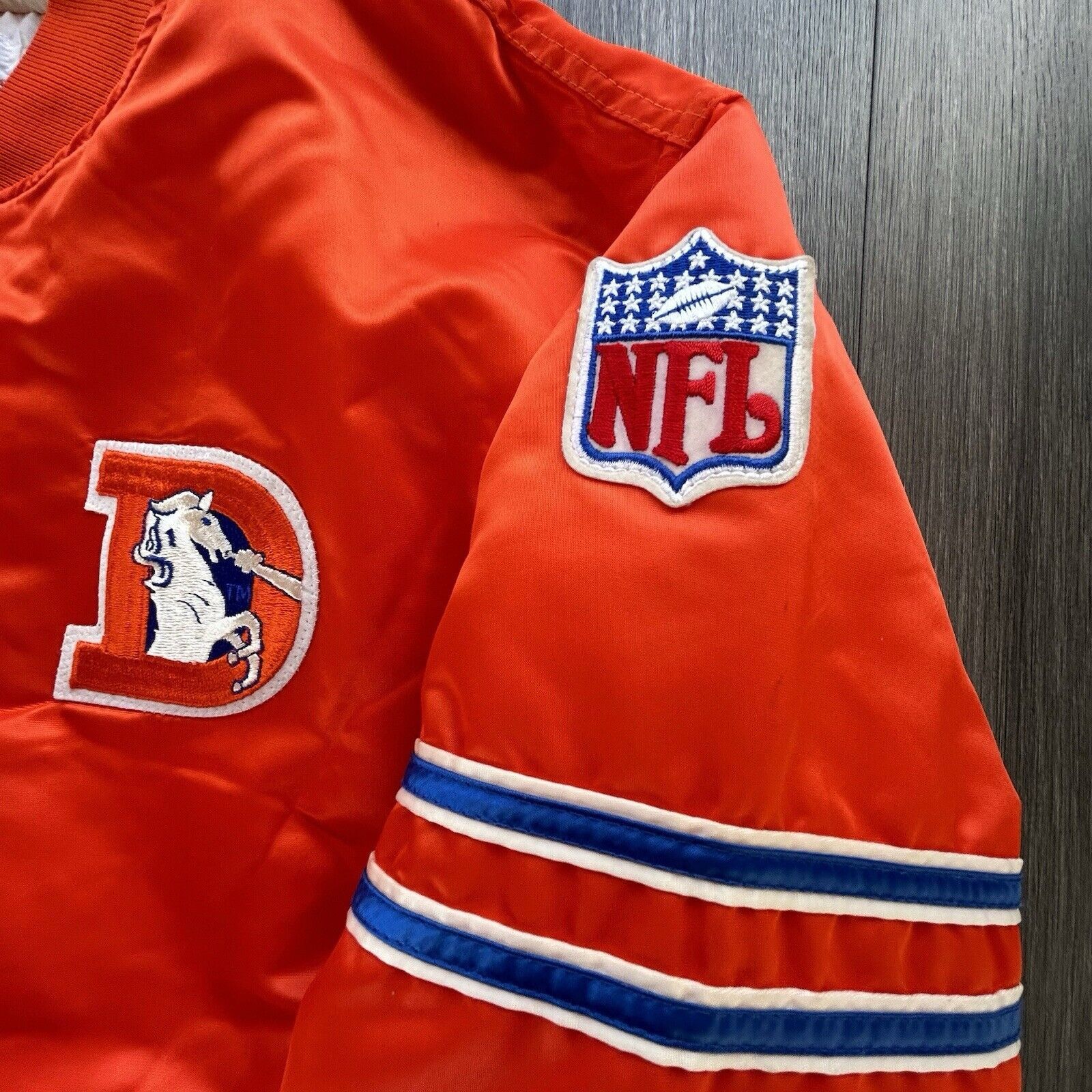 Starter Starter Denver Broncos Satin Jacket John Elway Super Bowl Size US XL / EU 56 / 4 - 4 Thumbnail