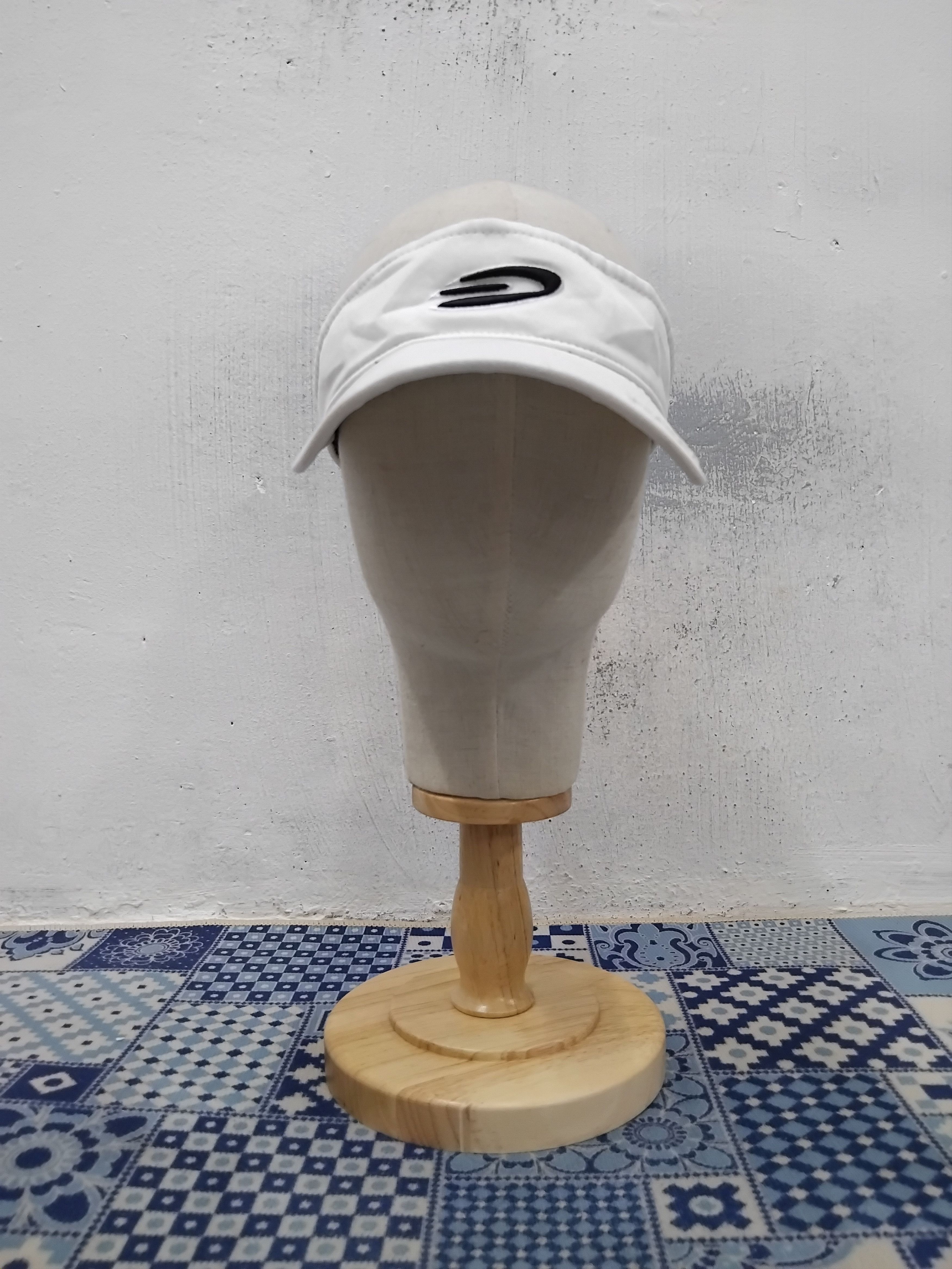 Japanese Brand Paradiso golf white colour half cap Size ONE SIZE - 3 Thumbnail