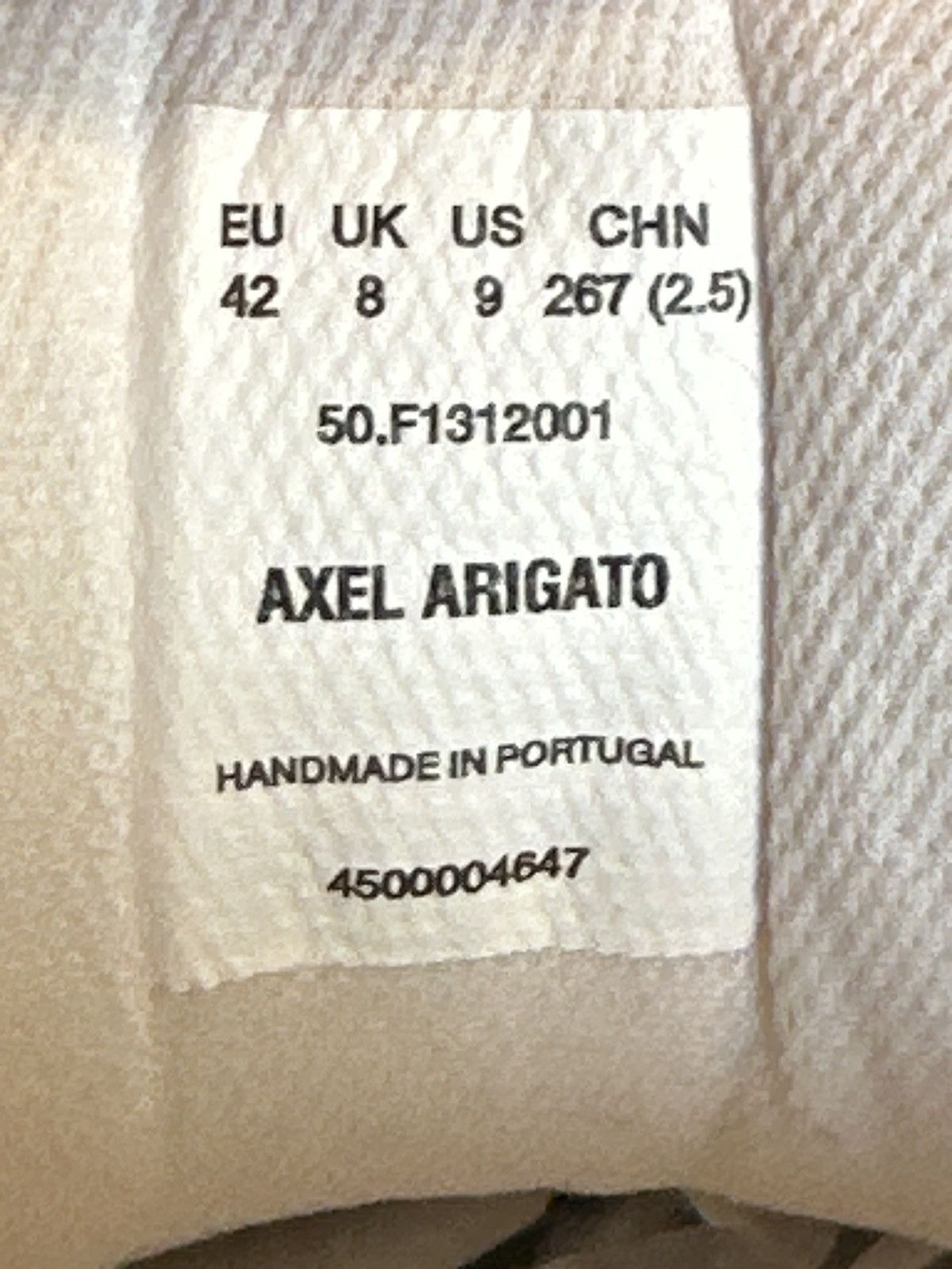 Axel Arigato Area Haze Sneaker White/Grey Size US 9 / EU 42 - 9 Thumbnail