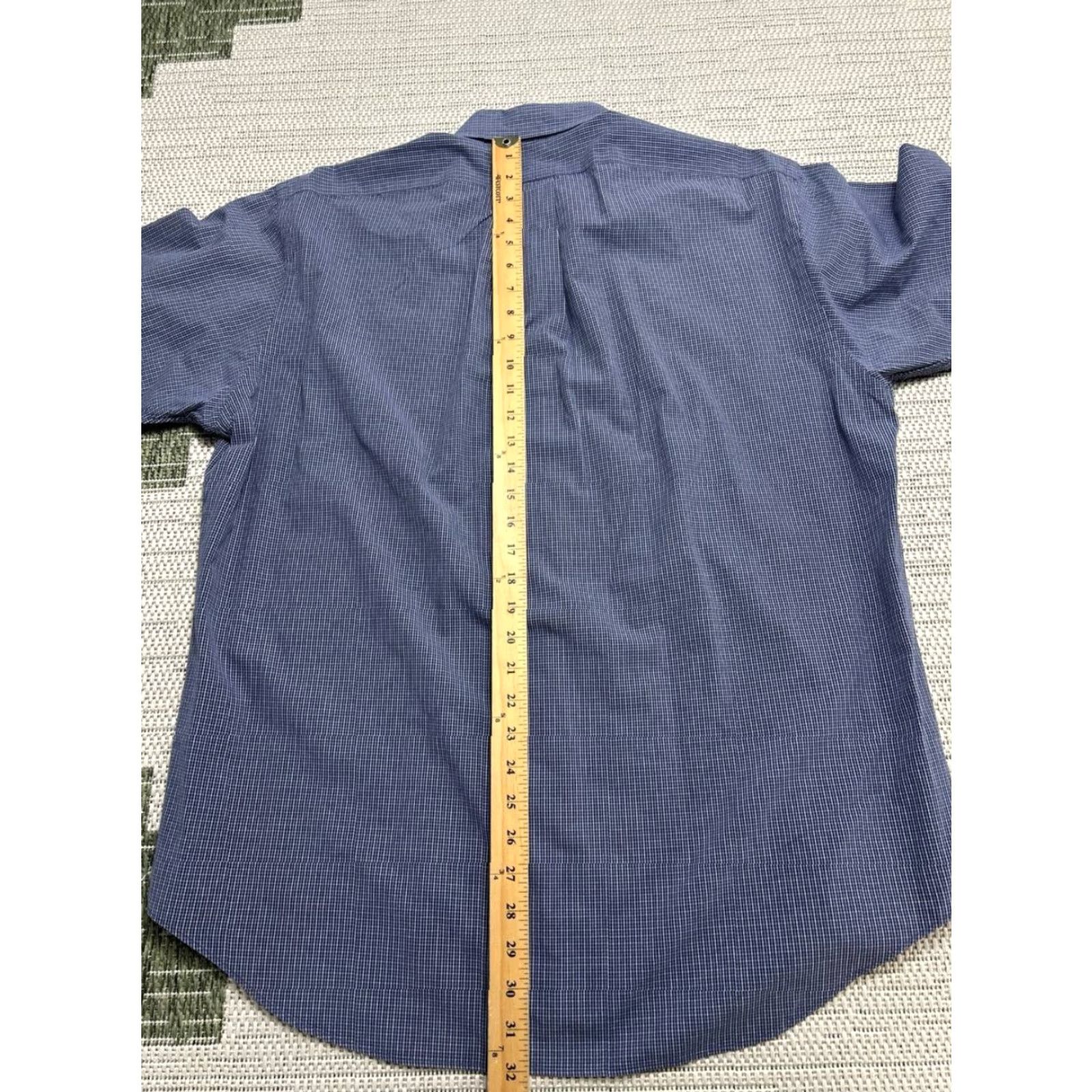 Ralph Lauren VINTAGE Ralph Lauren Blake Shirt Mens L Blue Checkered Cotton Button-Down Size US L / EU 52-54 / 3 - 7 Thumbnail