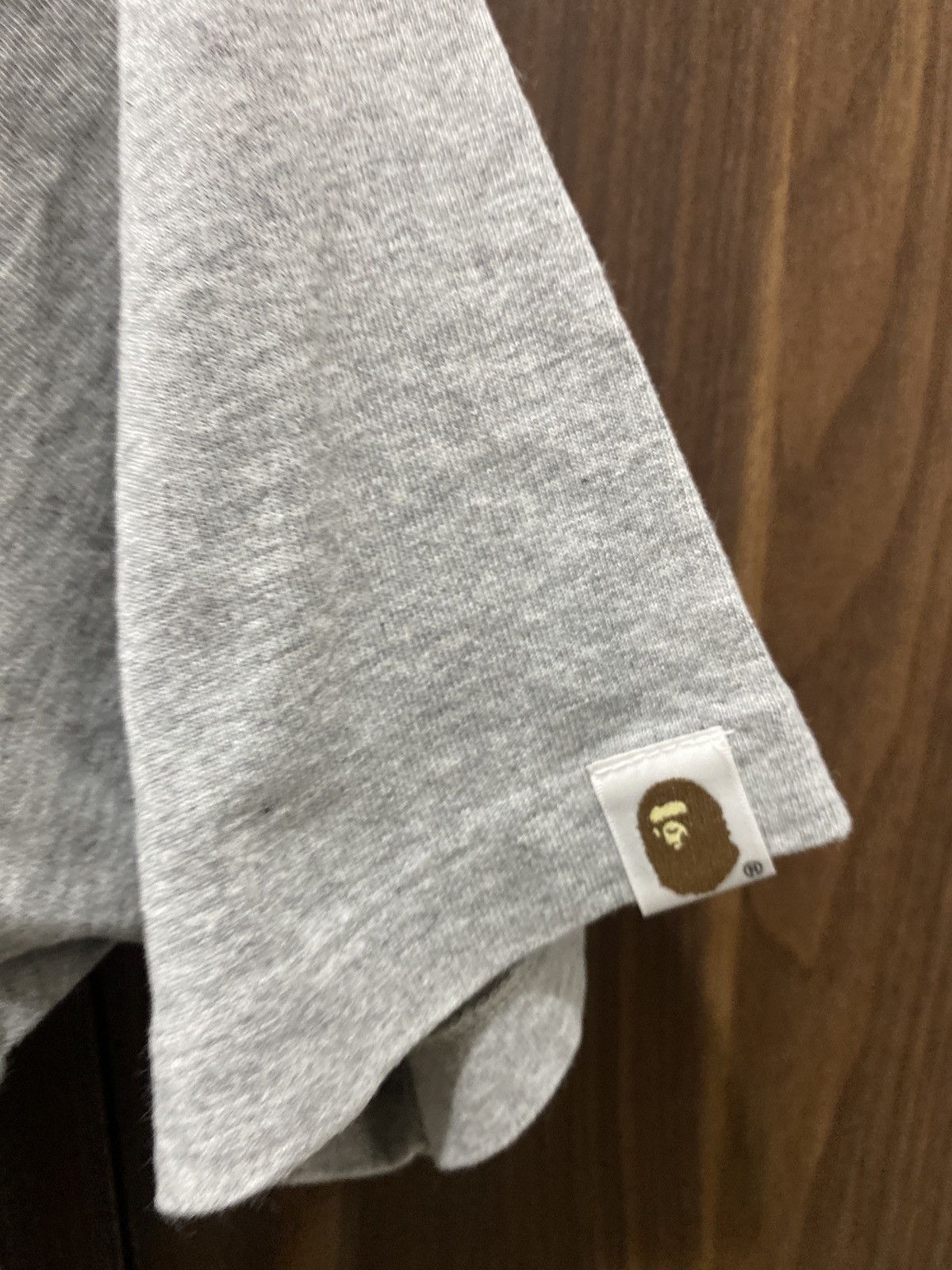 Bape A Bathing Ape BAPE "Ape Shall Never Kill" Tee - Grey Size US S / EU 44-46 / 1 - 7 Thumbnail