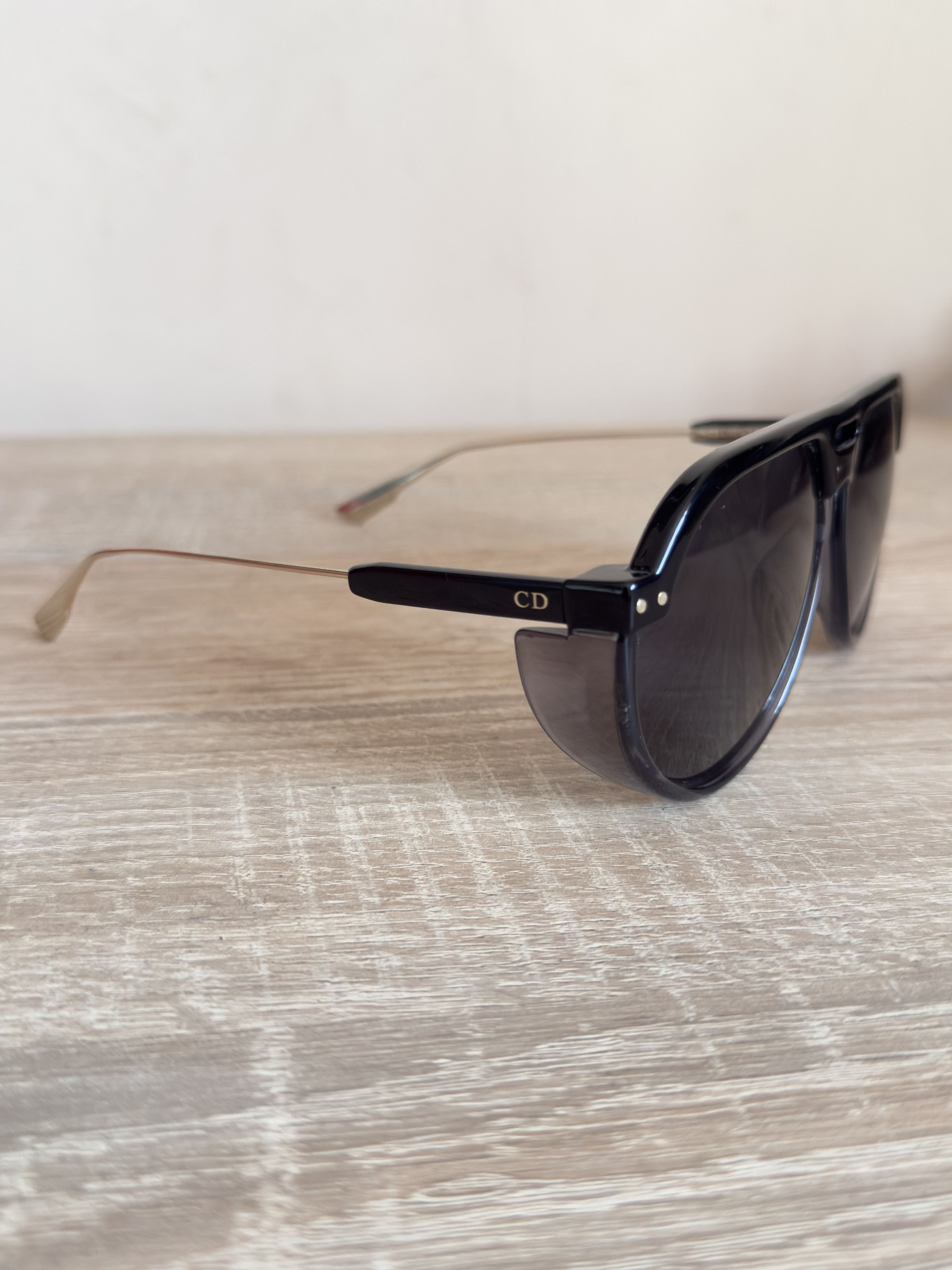 Dior 🔥 dior club 3 sunglasses black and gold frame skinny face Size ONE SIZE - 3 Thumbnail