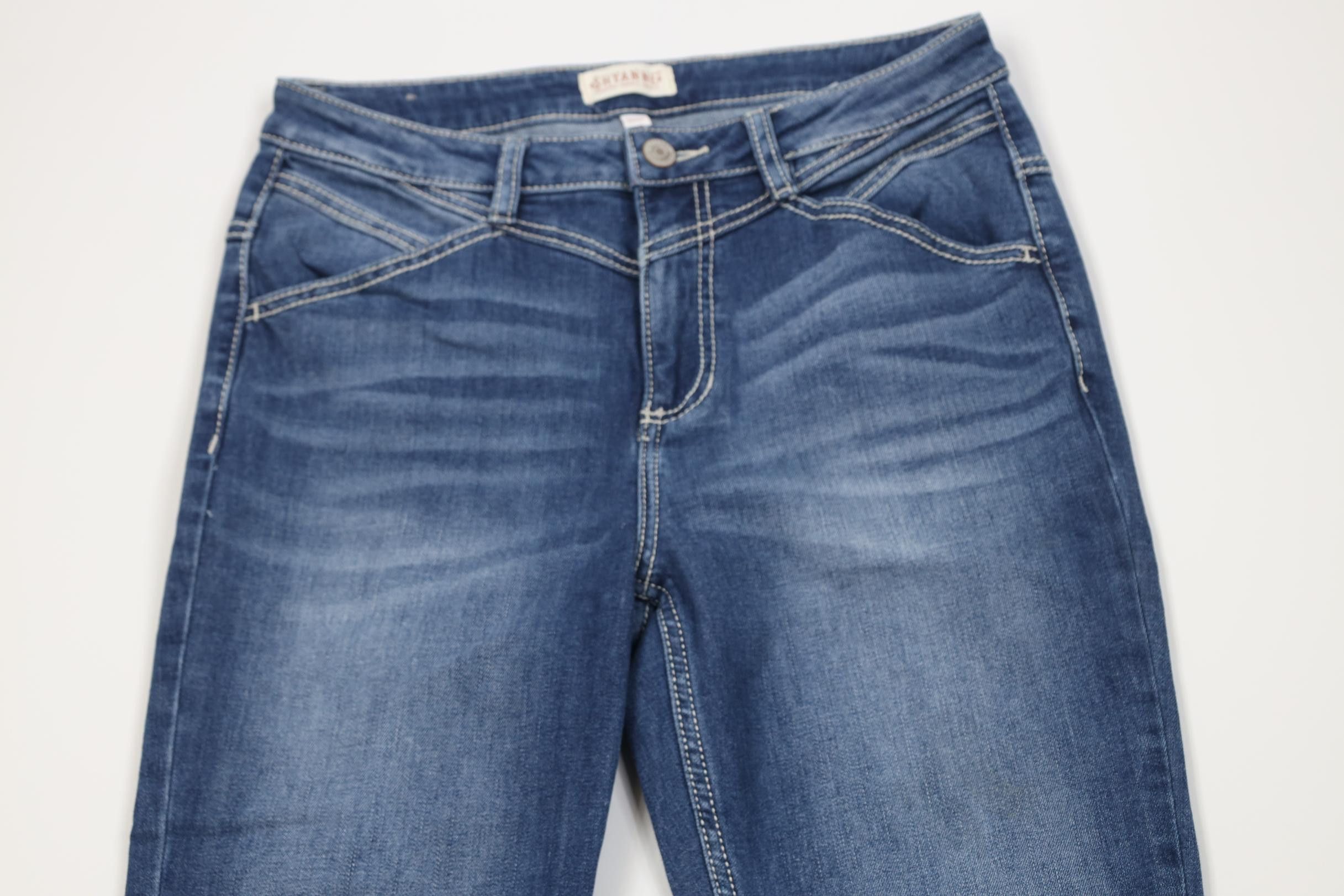 Vintage Vintage Y2K Western Babydoll Bell Bottoms Denim Jeans Blue Size 30" / US 8 / IT 44 - 2 Thumbnail