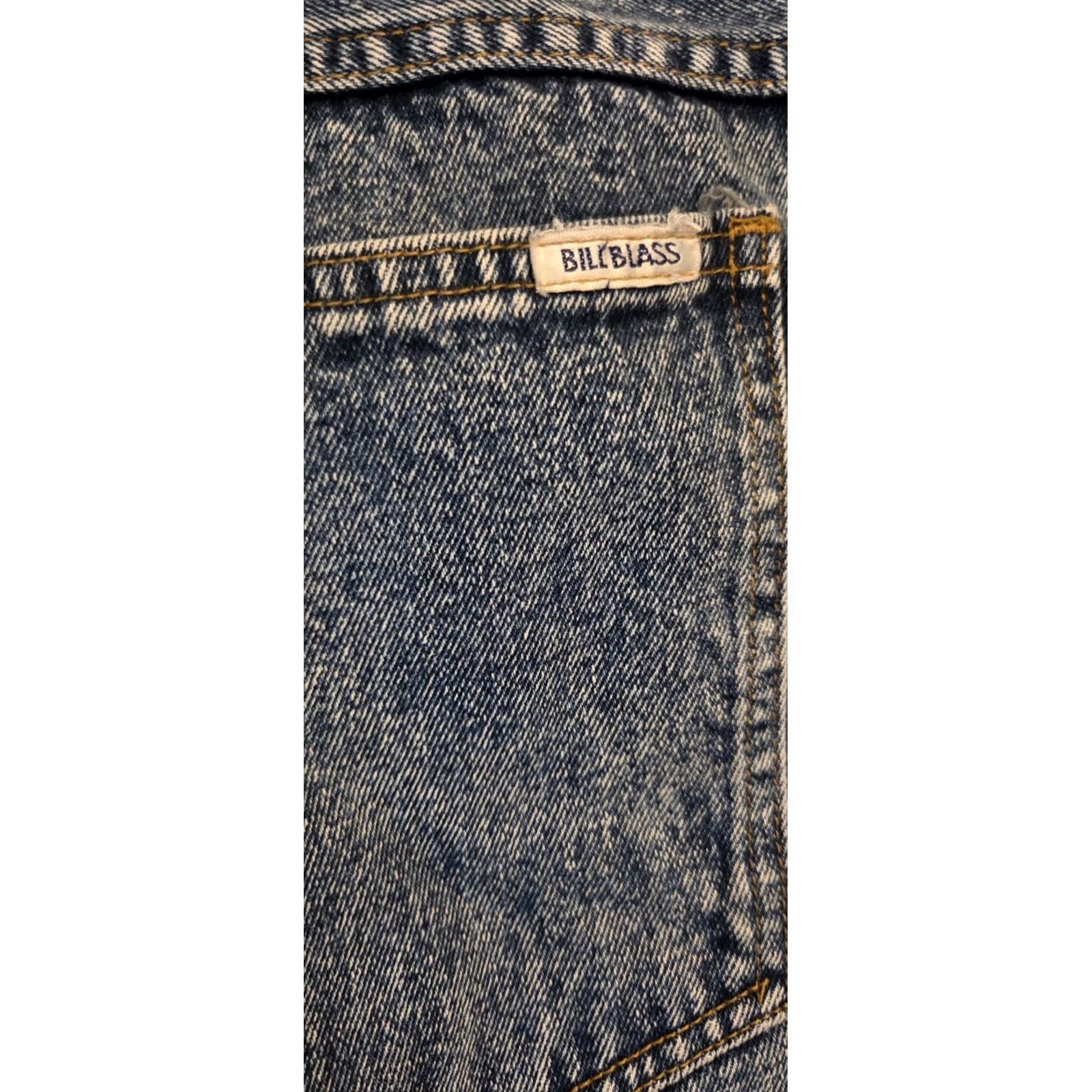 Bill Blass VINTAGE Bill Blass Denim Basic Jeans Jeans 90s Womens 22 Blue Denim Pants 90s Ladies Womens Black? Size 40" / US 18 - 6 Thumbnail