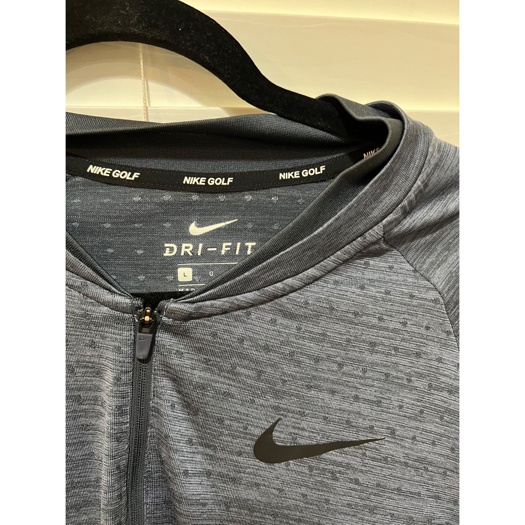 Nike Nike Golf 1/4 Zip Pullover - Size L Size US L / EU 52-54 / 3 - 2 Thumbnail