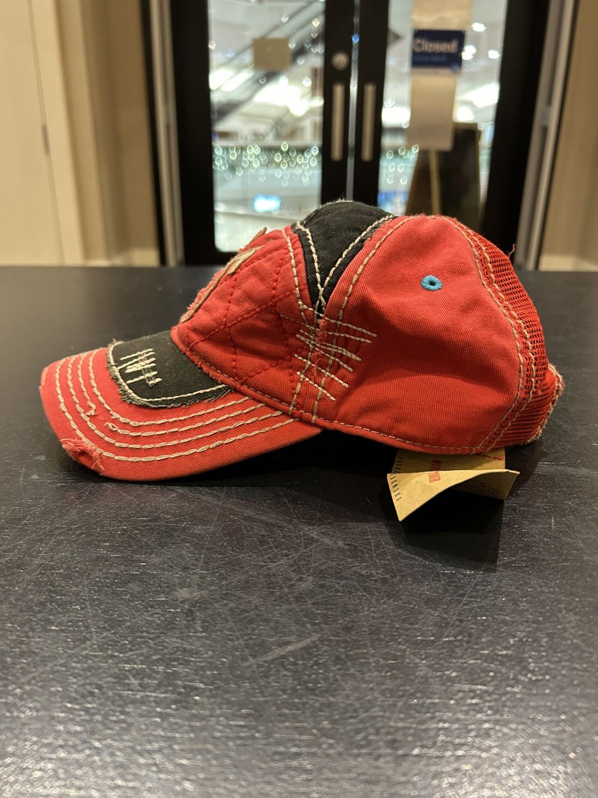 True Religion True Religion Patch Quilted Trucker Cap Size ONE SIZE - 3 Thumbnail