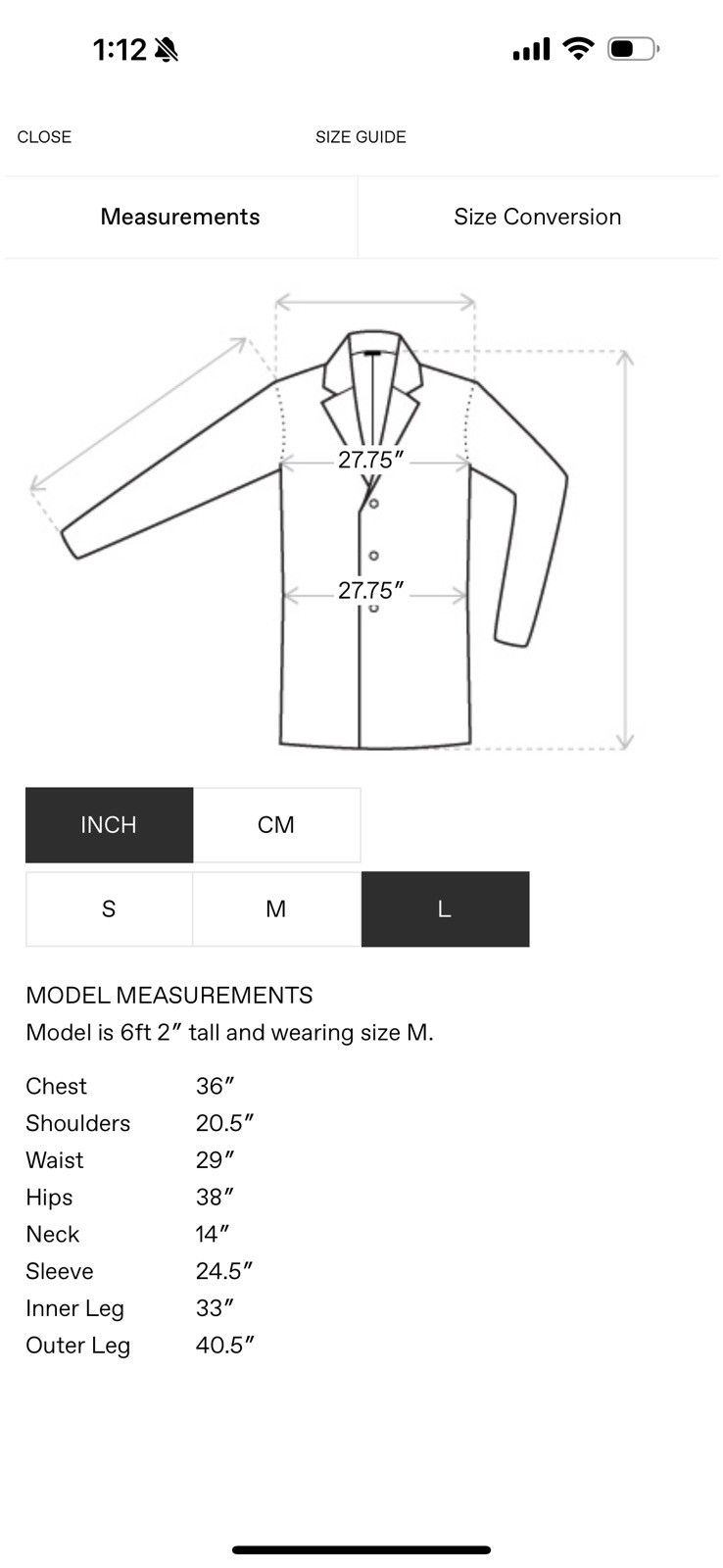 Kassl Editions Kassl Editions Canvas Sheepskin Coat Size US L / EU 52-54 / 3 - 2 Thumbnail