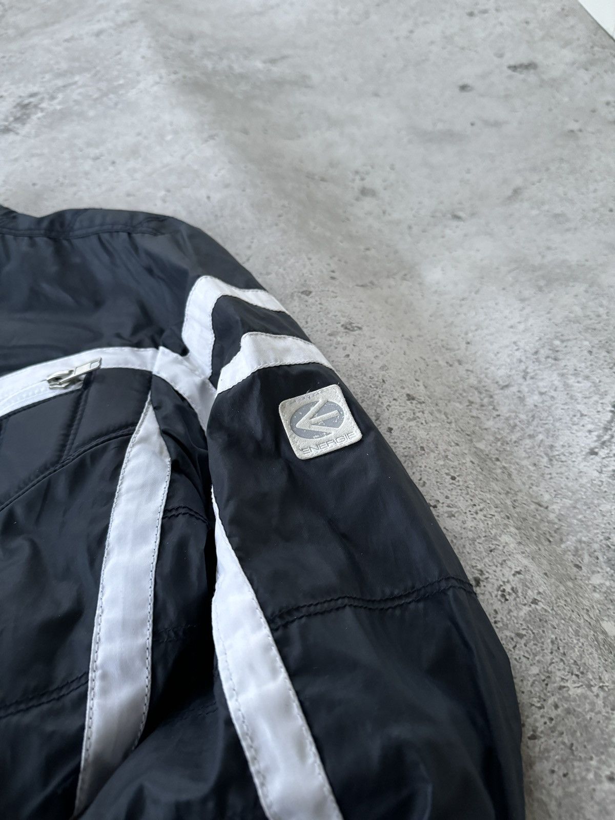 Beauty Beast × Japanese Brand × Yohji Yamamoto Vintage Japanese 3D Puff Pocket Energie Racing Jacket Size US S / EU 44-46 / 1 - 4 Thumbnail
