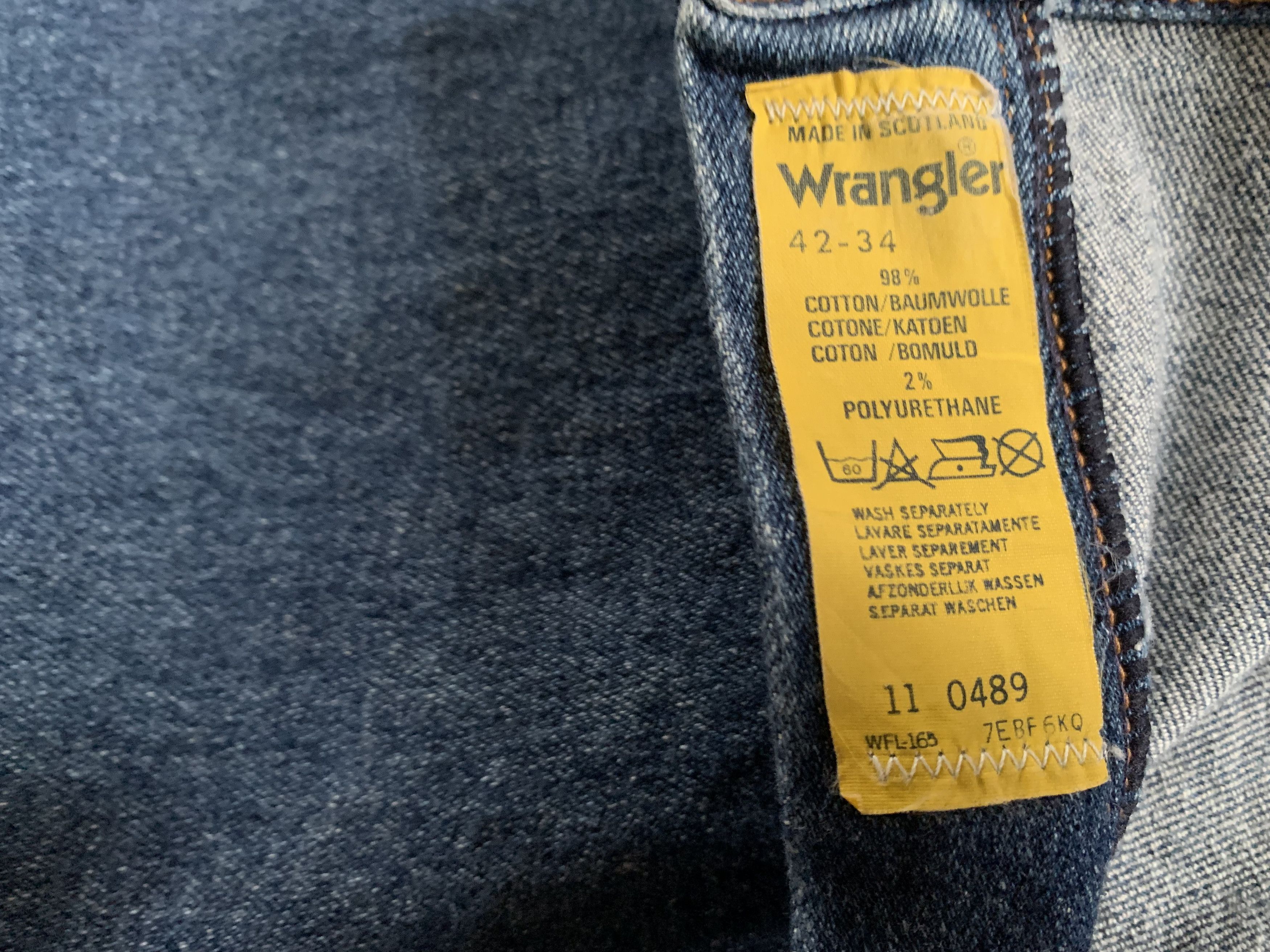Denime × Wrangler Wrangler Vintage Light Blue Jeans Size US 42 / EU 58 - 8 Thumbnail