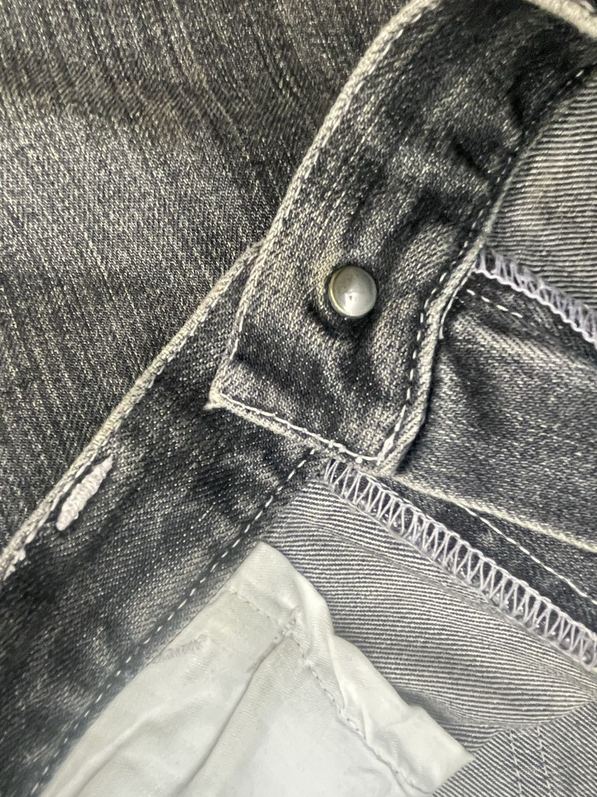 Japanese Brand Japanese Brand Workwear Distresed Denim Size US 32 / EU 48 - 19 Thumbnail