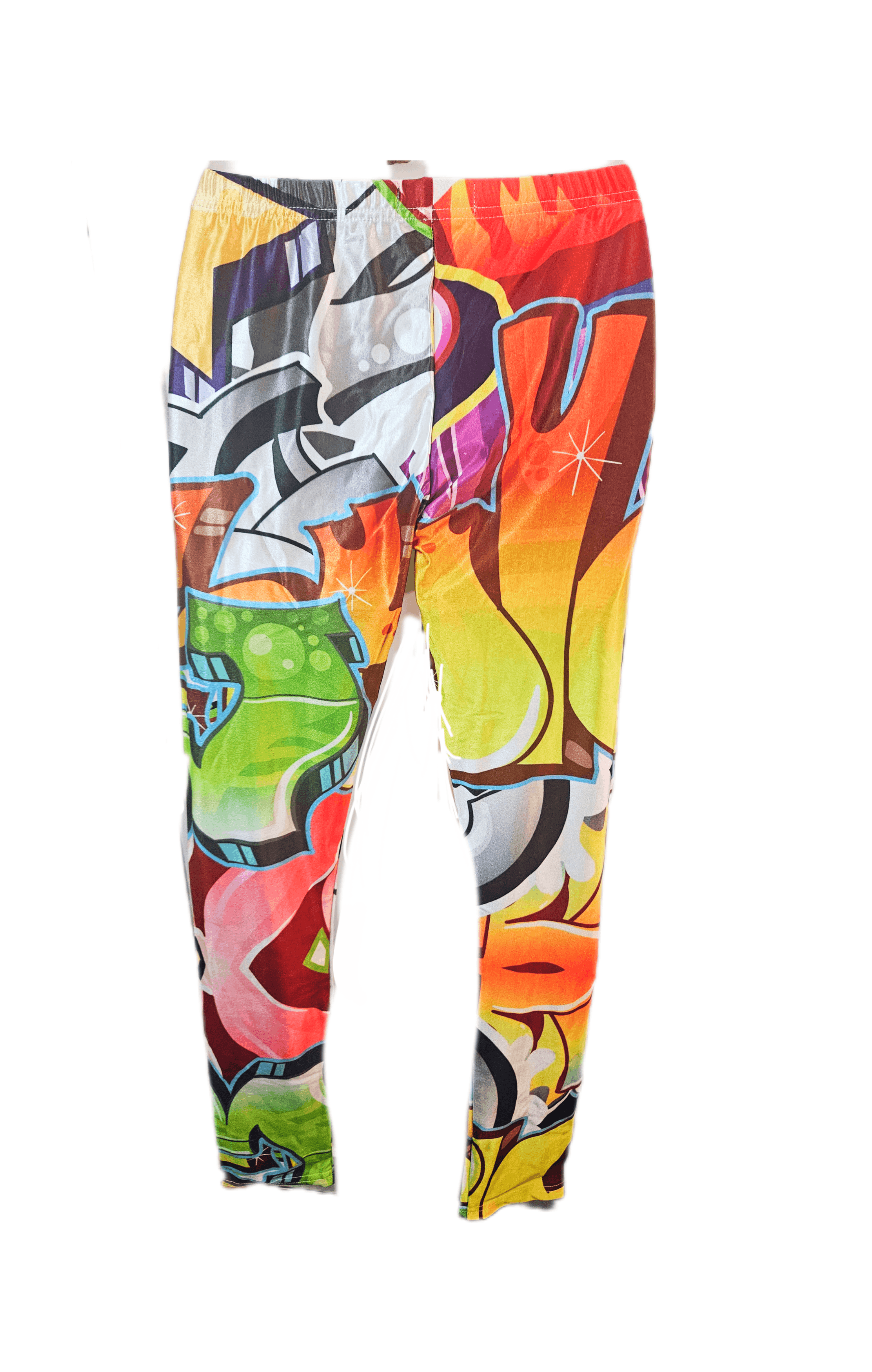 Other VINTAGE ROMWE GRAFITTI LEGGINGS Size 28" / US 6 / IT 42 - 9 Thumbnail