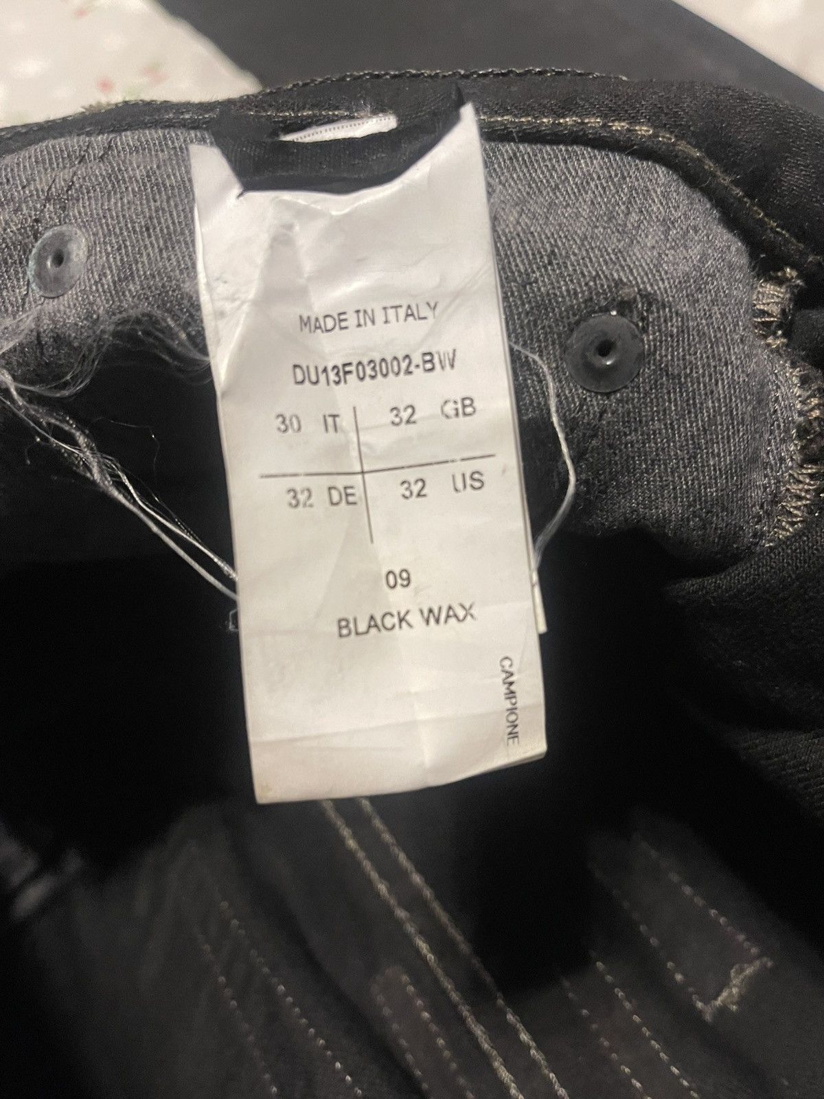 Rick Owens × Rick Owens Drkshdw Brand New 2013 Rick Owens Olmar & Mirta Produced Wax Denim Size US 32 / EU 48 - 5 Thumbnail