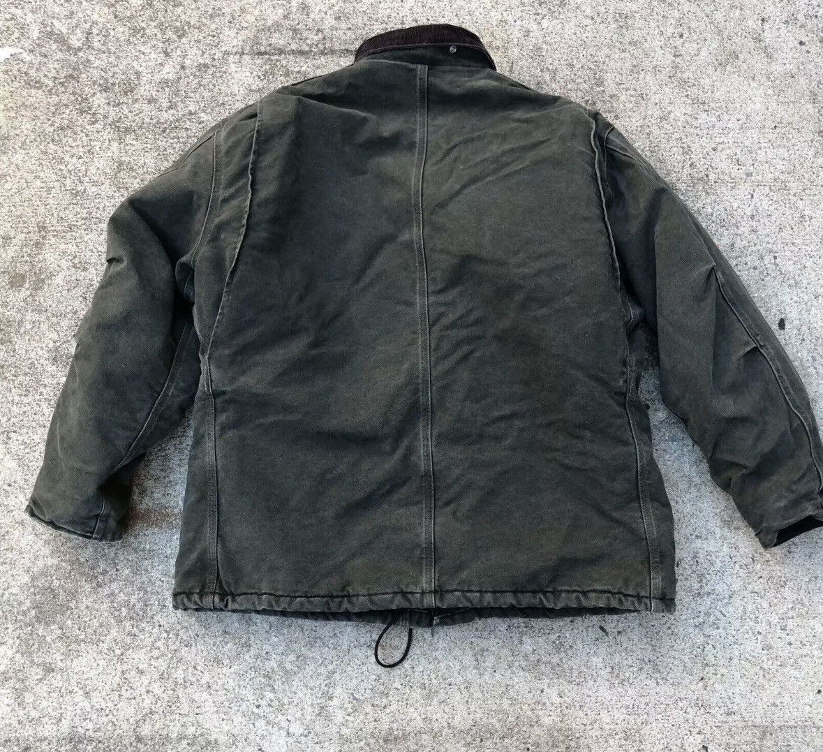 Carhartt Carhartt Jacket Mens Green C26 MOS Canvas Arctic Quilt Size US L / EU 52-54 / 3 - 3 Thumbnail