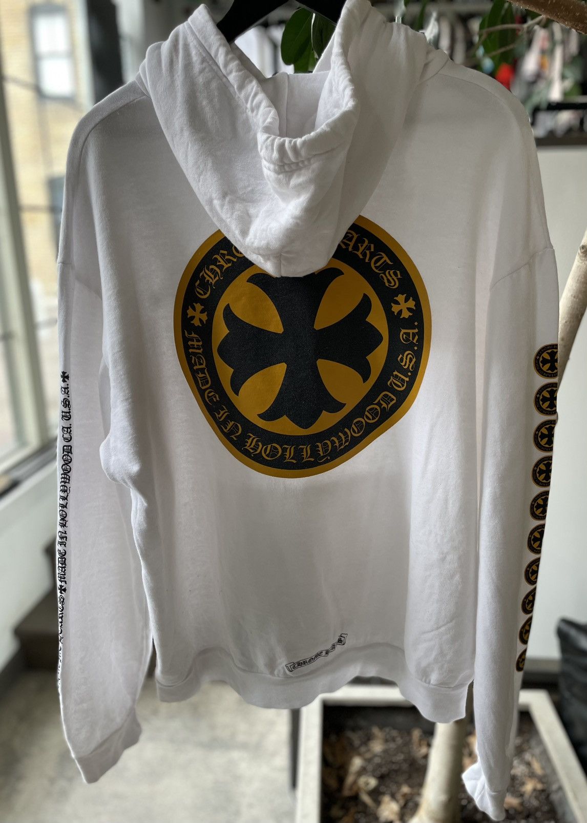 Chrome Hearts Chrome Hearts Plus Cross Sweatshirt White Size US L / EU 52-54 / 3 - 2 Thumbnail