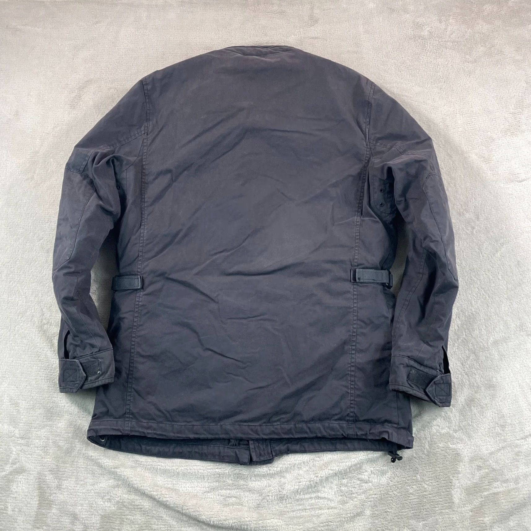 Abercrombie & Fitch VINTAGE Abercrombie & Fitch Chore Utility Jacket Men L Hooded Quilt Lined Gray Size US L / EU 52-54 / 3 - 7 Thumbnail