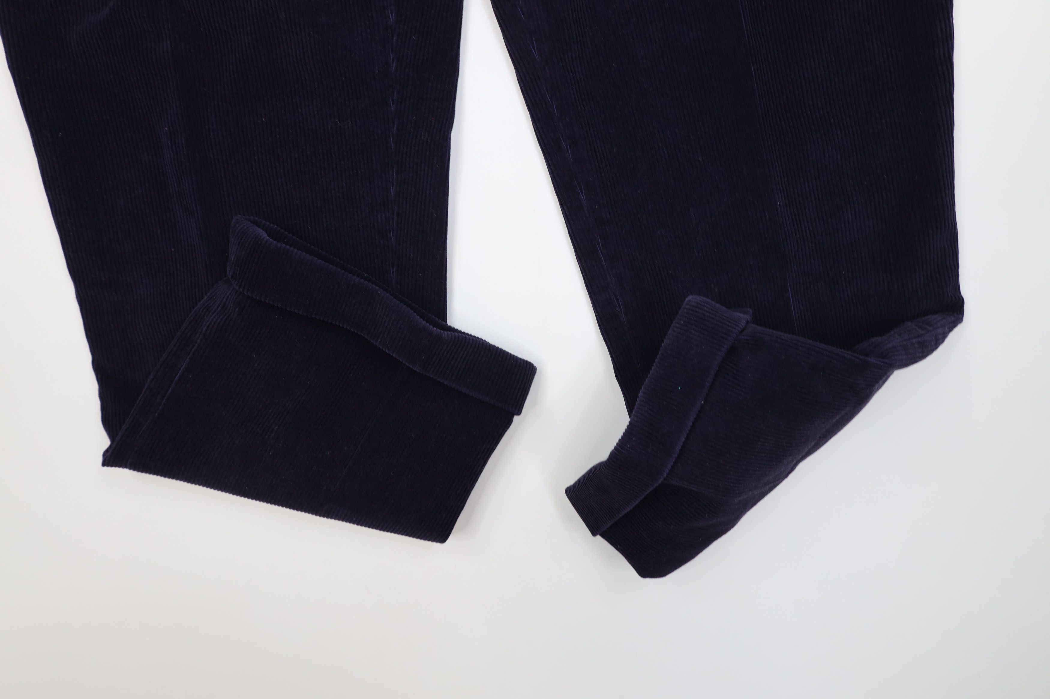 Lands' End Vintage 90s Lands End Heavy Wide Leg Corduroy Chino Pants Size US 36 / EU 52 - 5 Thumbnail