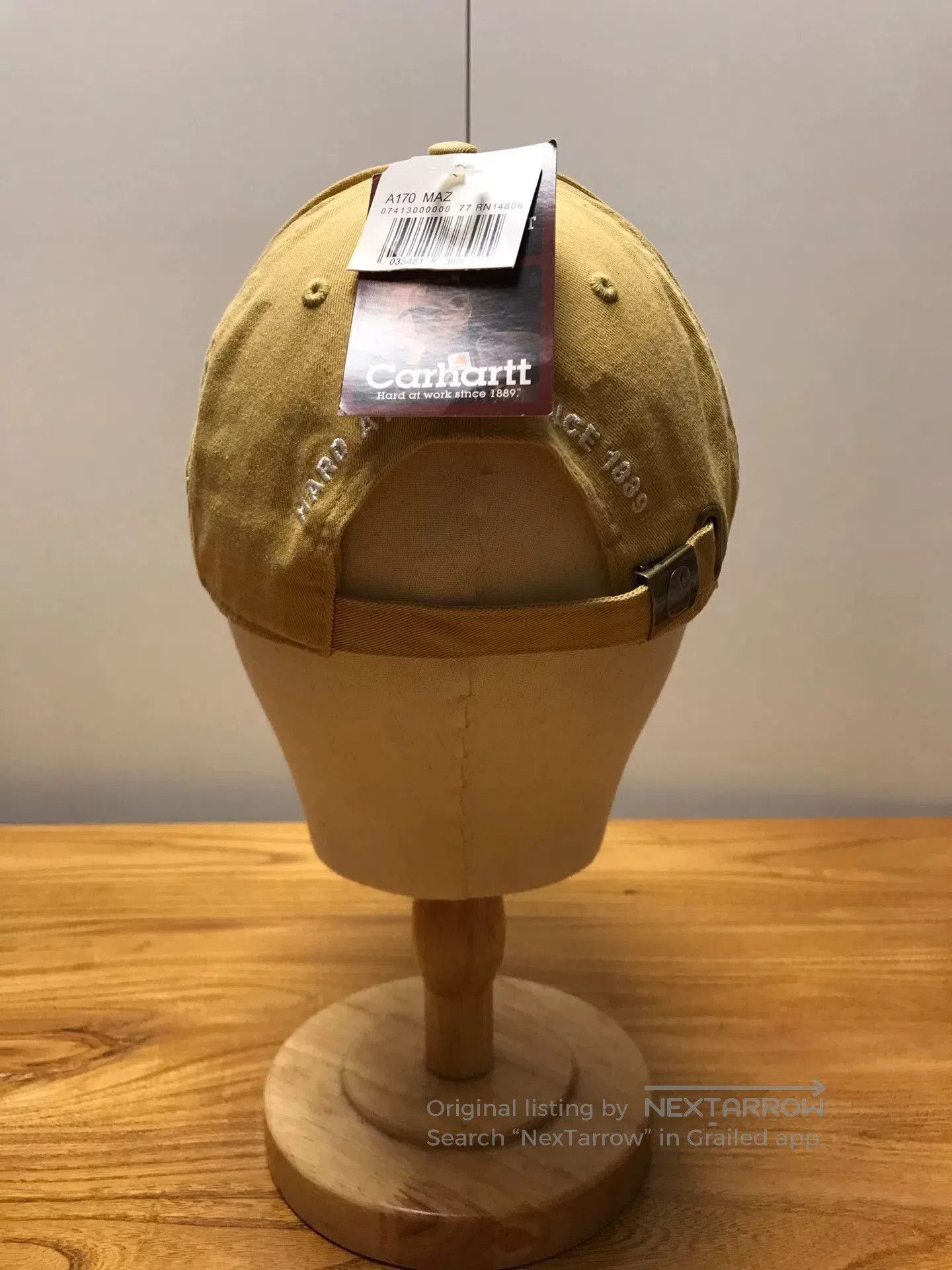 Carhartt Carhartt A170 MAZ Baseball Cap. Size ONE SIZE - 3 Thumbnail