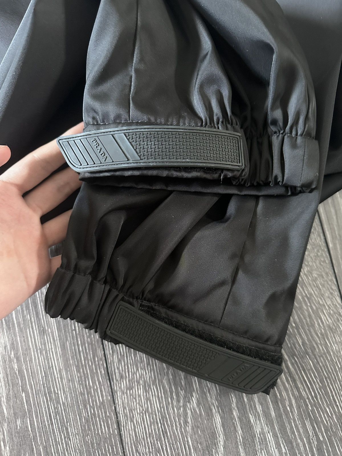 Prada prada re-nylon gabardine triangle logo trackpants joggers Size US 31 - 5 Thumbnail