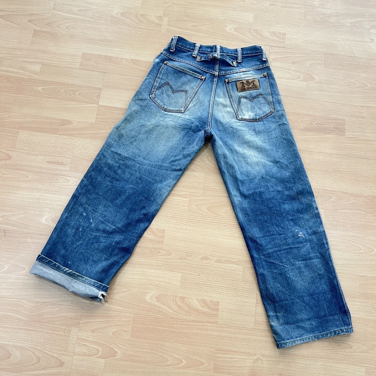 Other vintage maverick jeans denim head and back buckle Size US 29 - 5 Thumbnail