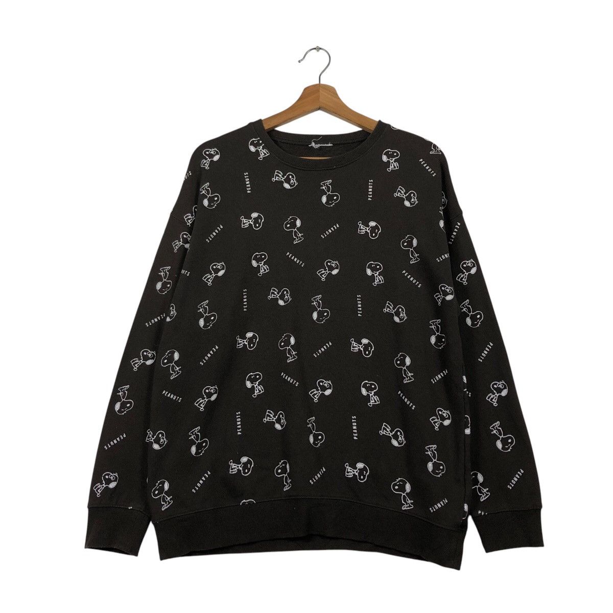Cartoon Network × Japanese Brand 📌Vintage Sweatshirt Crewneck Full Print Peanuts Size US L / EU 52-54 / 3 - 2 Thumbnail