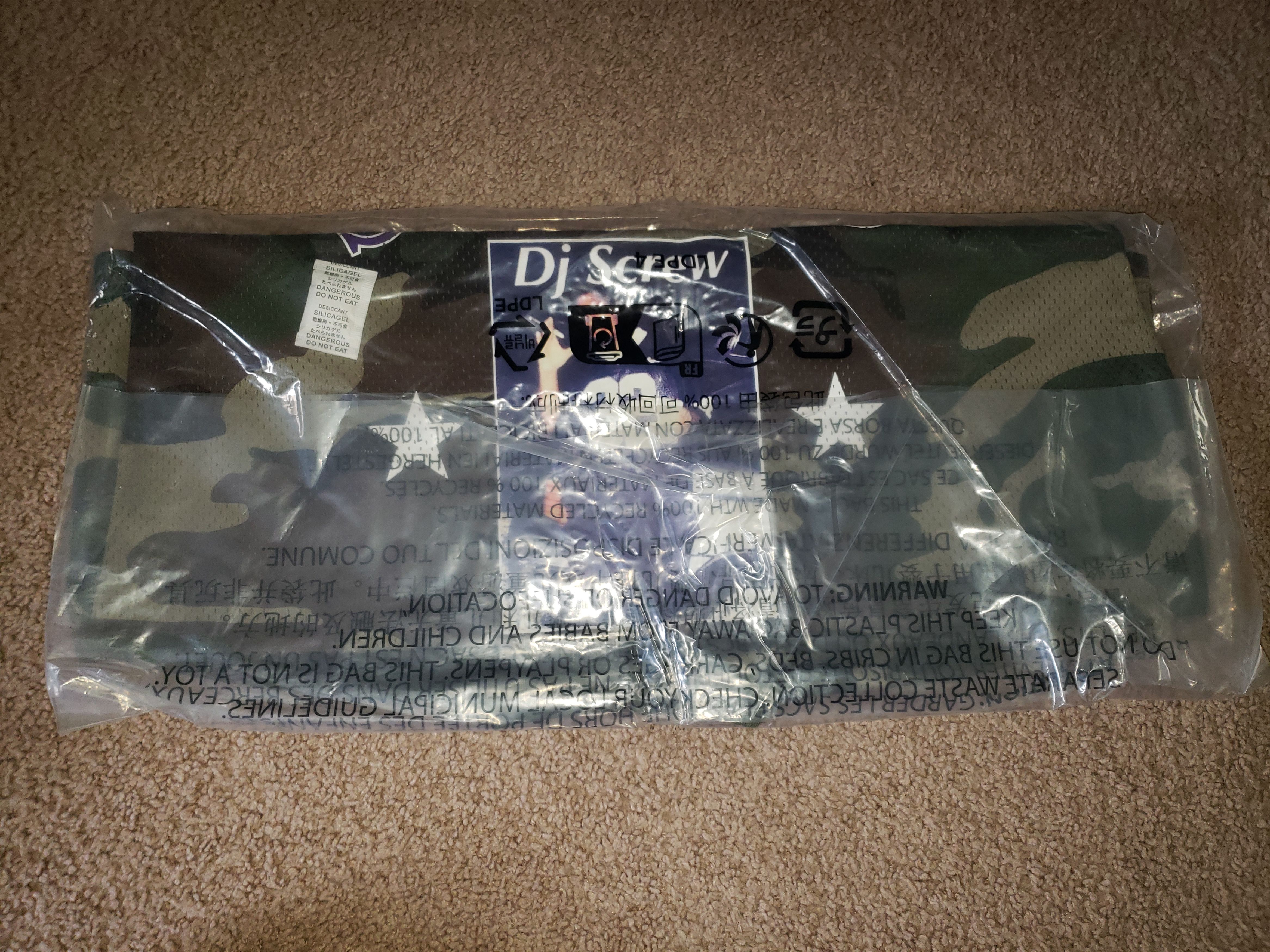 Supreme Supreme/DJ Screw Football Jersey Camo Size US L / EU 52-54 / 3 - 2 Thumbnail