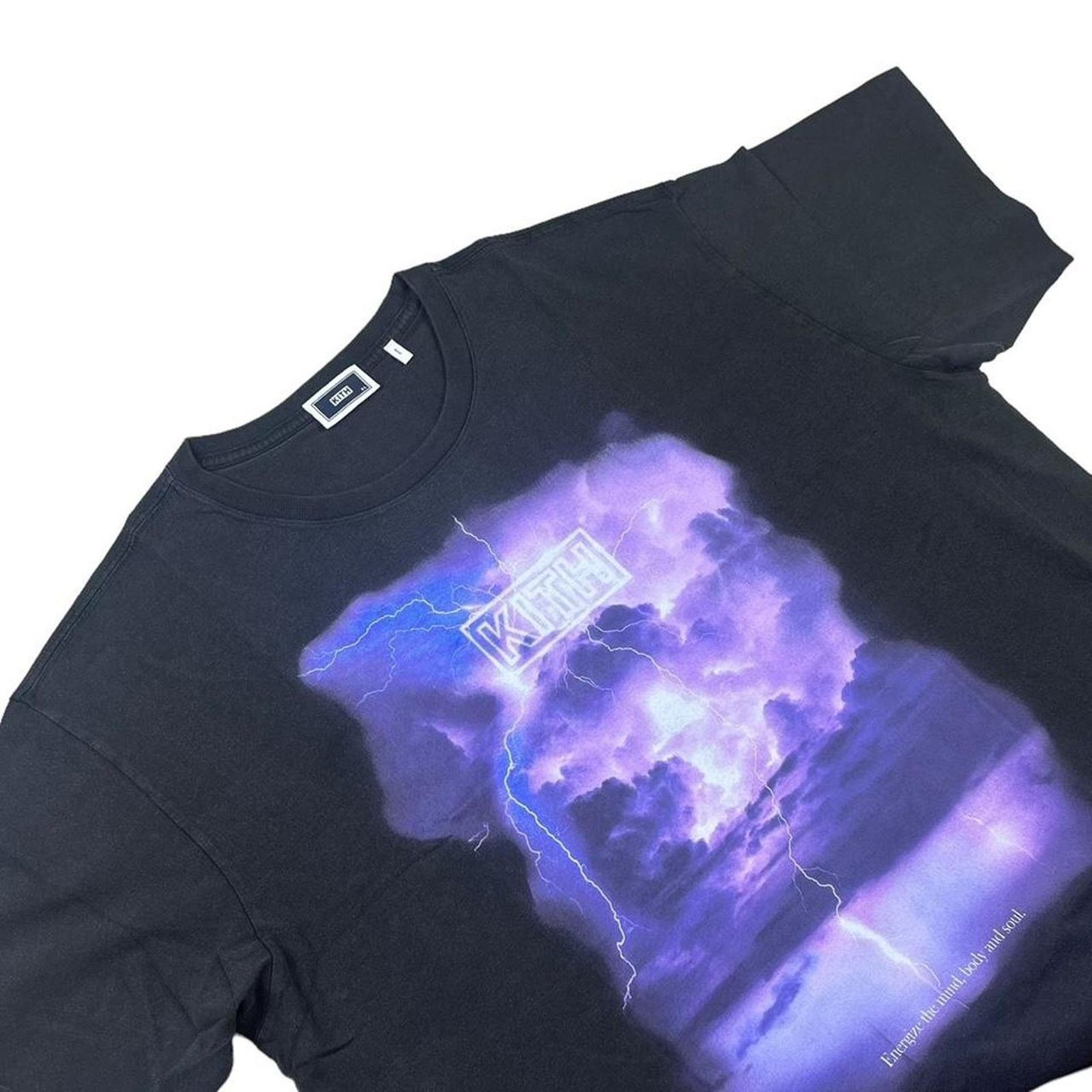 Kith Kith “Perfect Storm” Vintage Tee Shirt in Black | Grailed