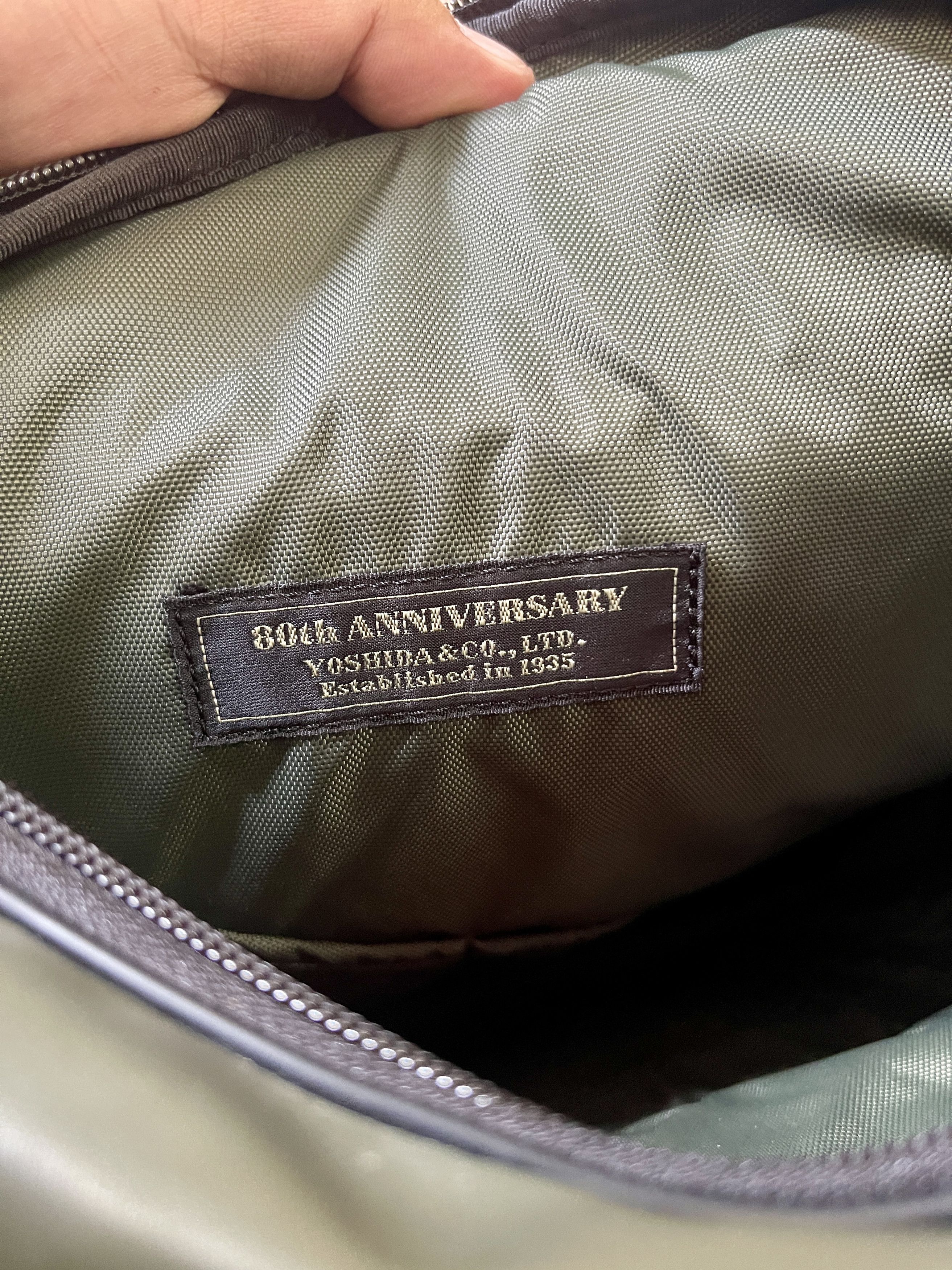 Porter OLIVE GREEN PORTER BAGPACK Size ONE SIZE - 10 Thumbnail