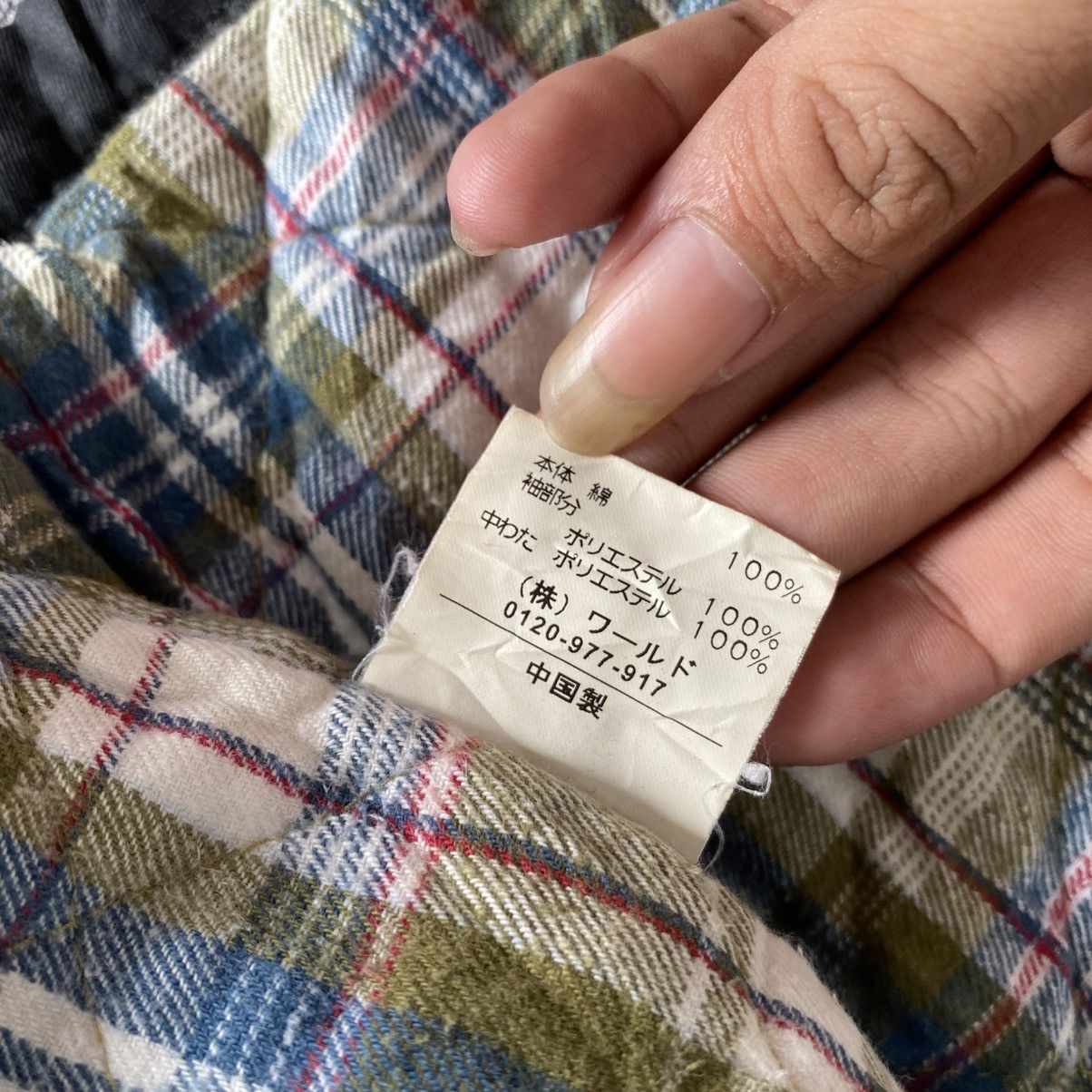 Takahiromiyashita The Soloist. × Takashi Murakami × Takeo Kikuchi Takeo Kikuchi Canvas Plaid Inner Parka Jacket Size US L / EU 52-54 / 3 - 7 Thumbnail