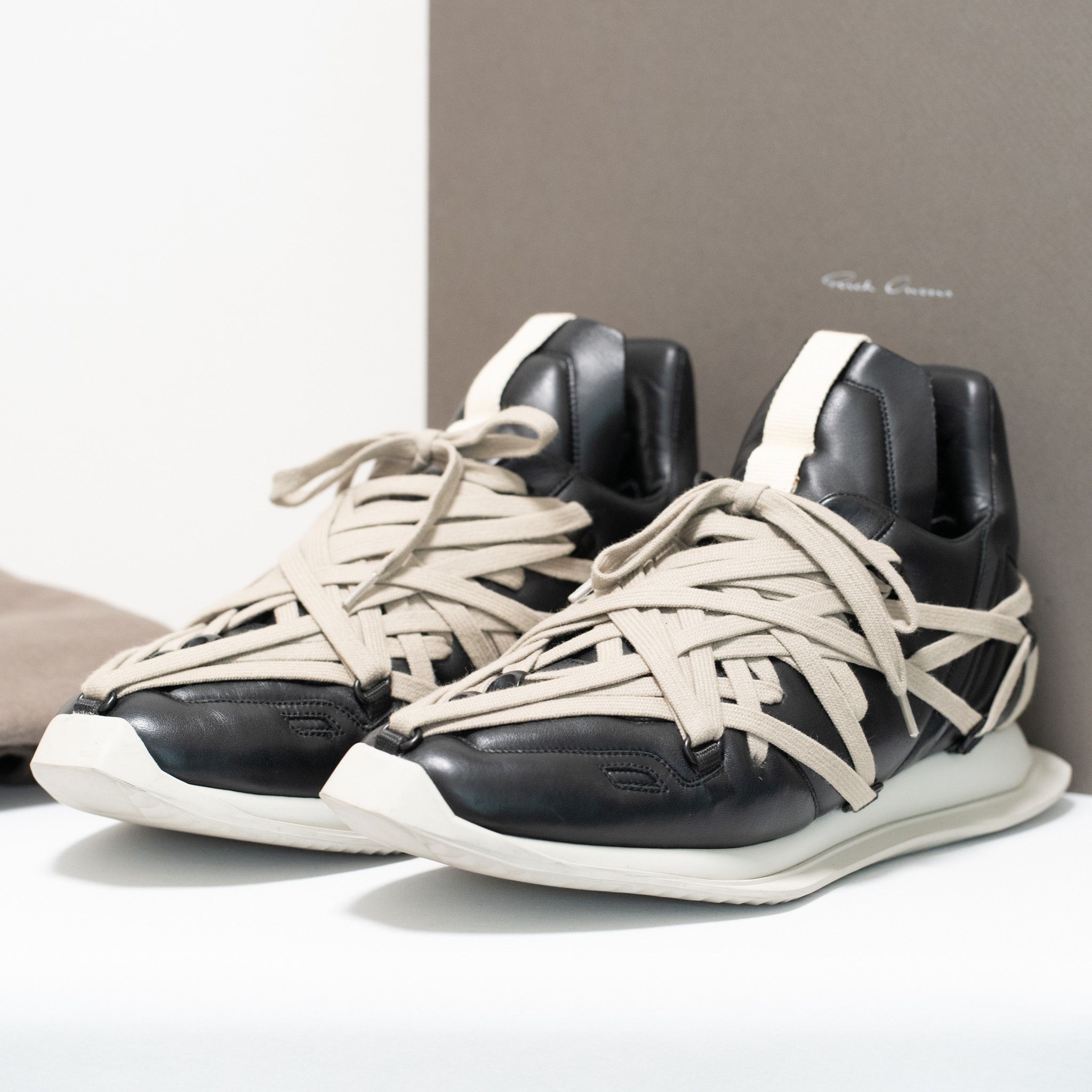 Rick Owens Rick Owens Tecuatl Maximal runner sneakers Size US 8 / EU 41 - 3 Thumbnail