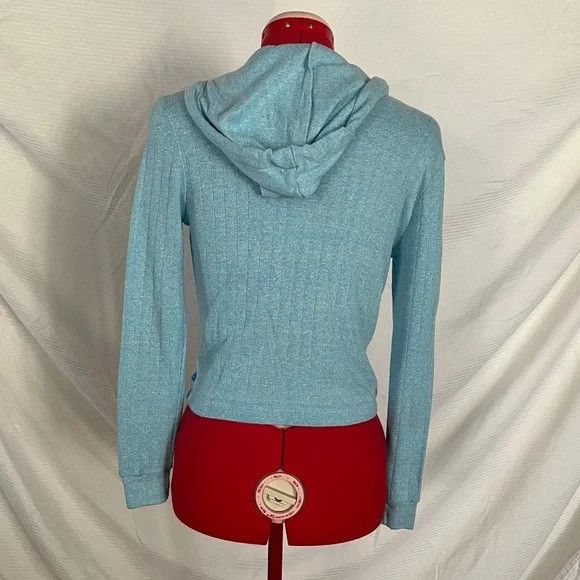 Other Roxy Heathered Sky Blue Zip Up Hoodie size Medium Size M / US 6-8 / IT 42-44 - 2 Thumbnail