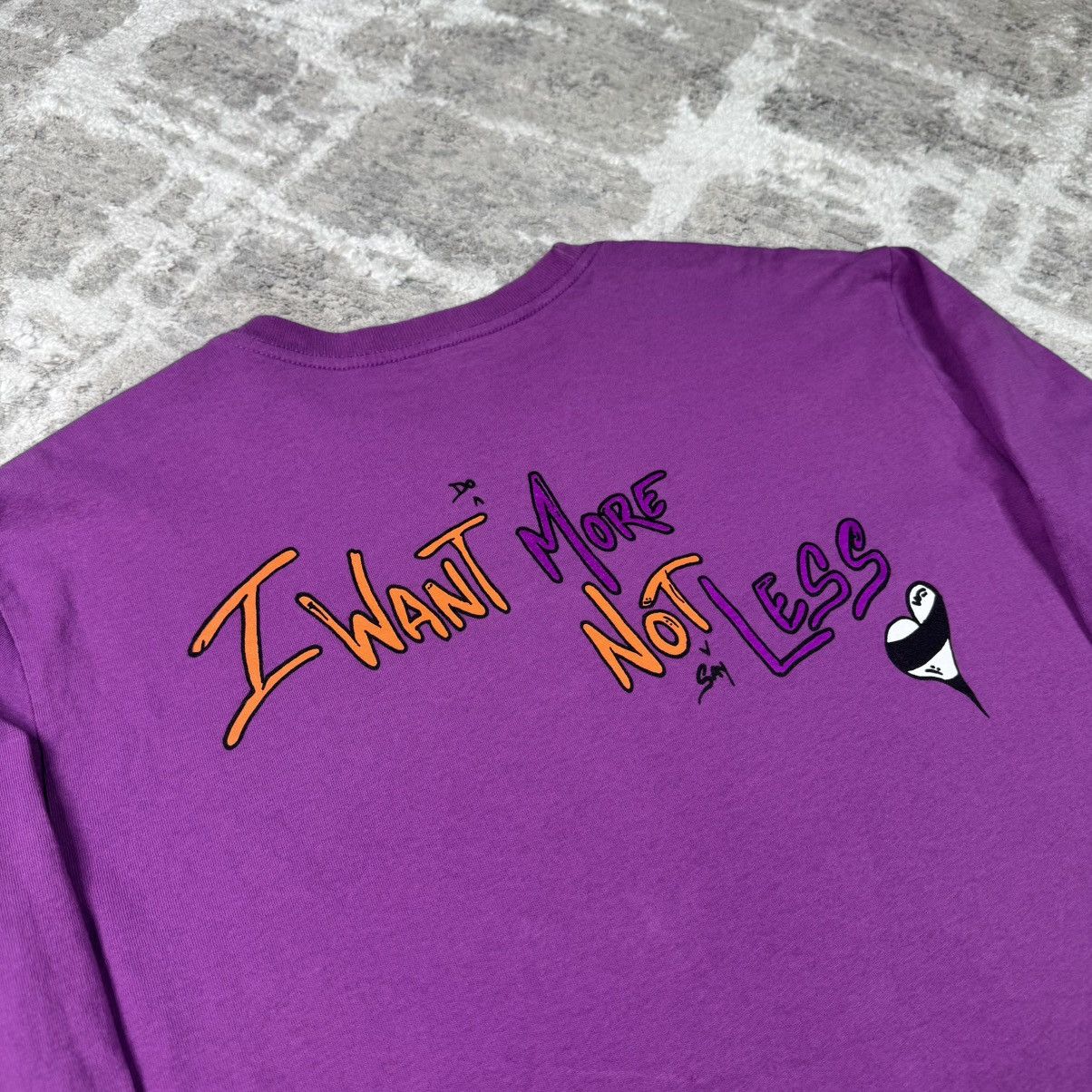 Chrome Hearts Matty boy want more not less long sleeve tee shirt Size US L / EU 52-54 / 3 - 6 Thumbnail