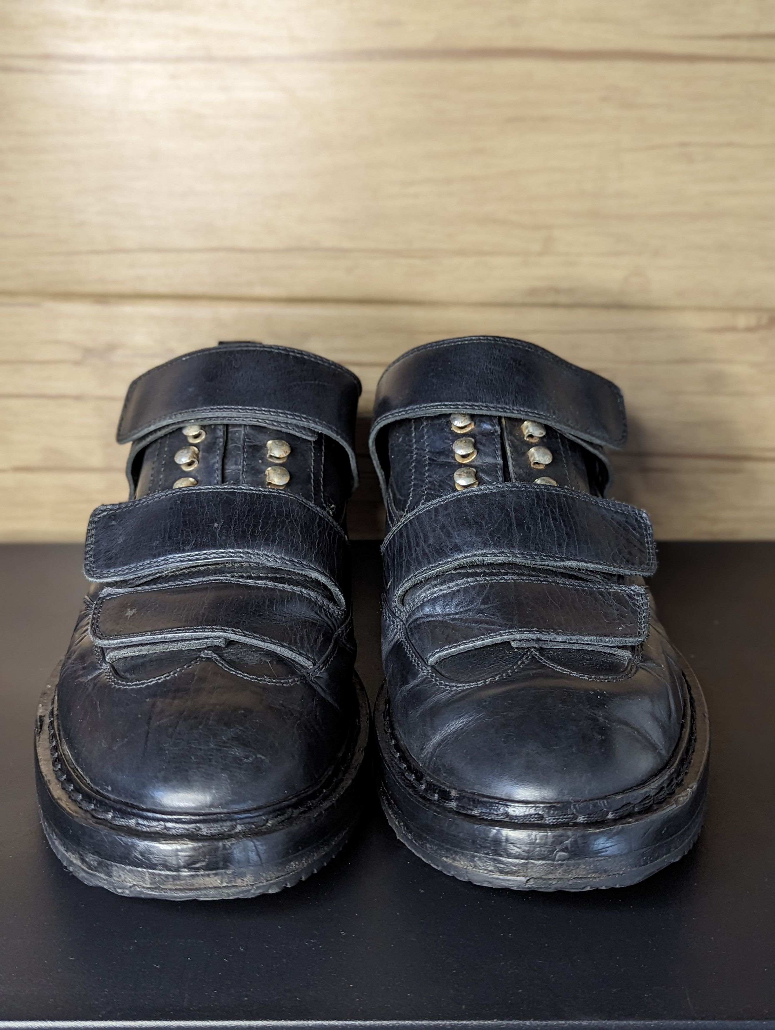 Kris Van Assche Kris Van Assche Three-Strap Derby Leather Shoes Size US 9 / EU 42 - 6 Thumbnail