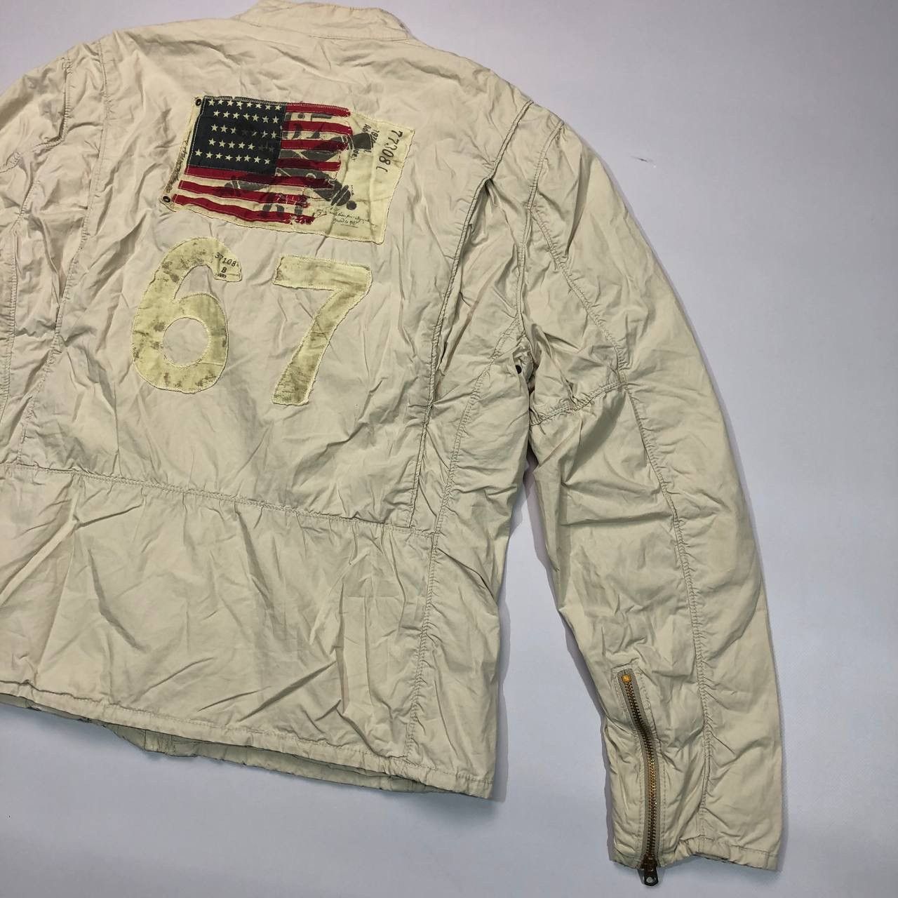 Vintage Vintage Polo Jeans Company American Flag 67 Jacket Size US L / EU 52-54 / 3 - 7 Thumbnail
