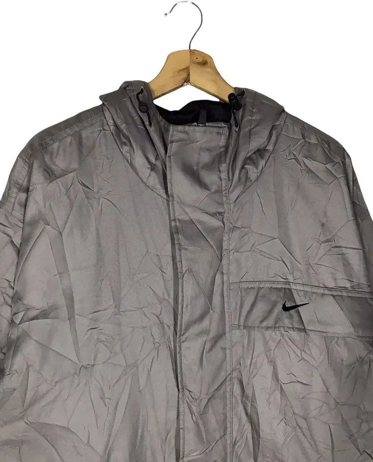 Nike Vintage 00's Nike Swoosh Long Jackets Size US XL / EU 56 / 4 - 4 Thumbnail