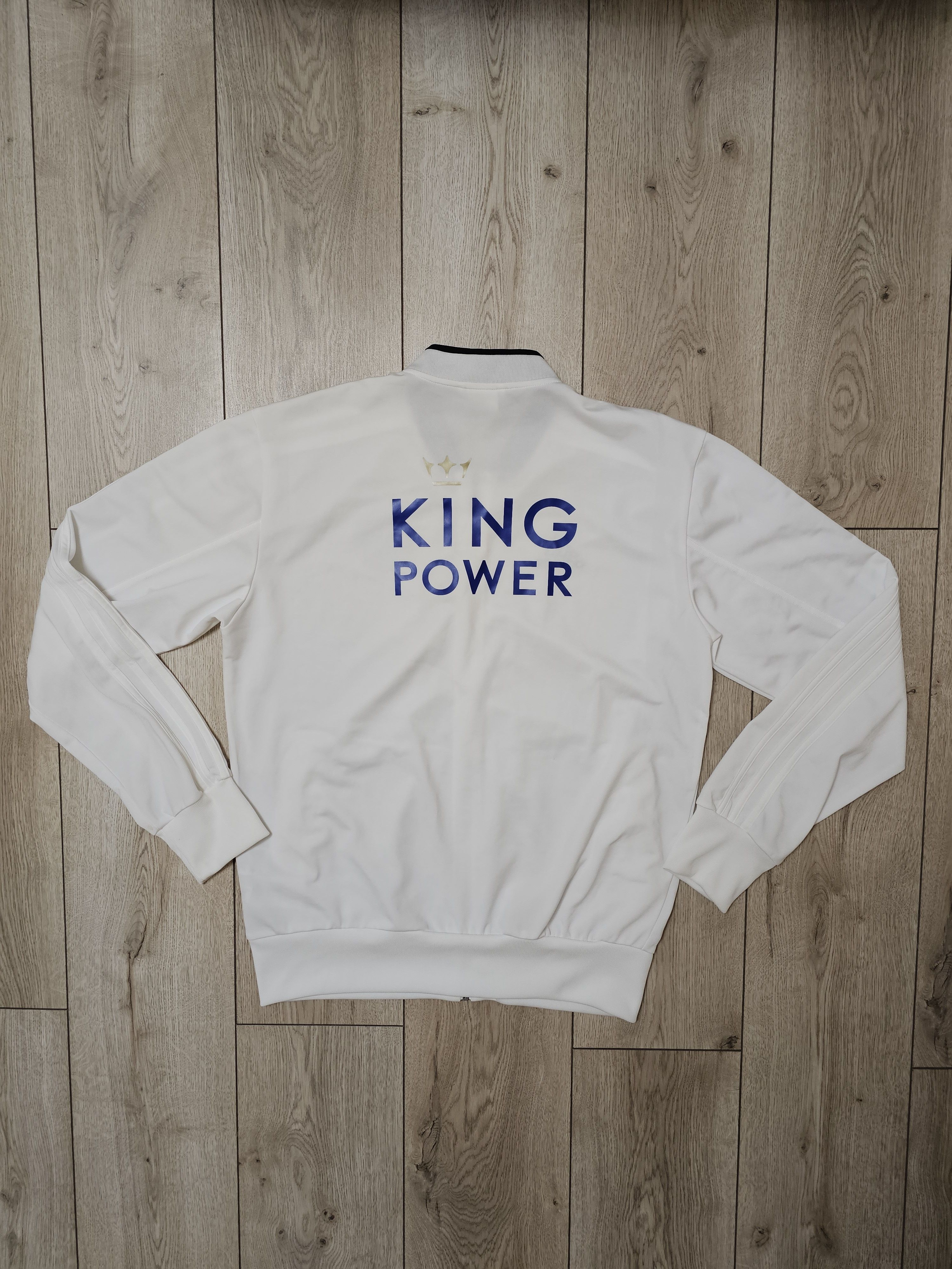 Adidas LEICESTER CITY 2018 FOOTBALL JACKET SOCCER JACKET FULL ZIP Size US M / EU 48-50 / 2 - 2 Thumbnail