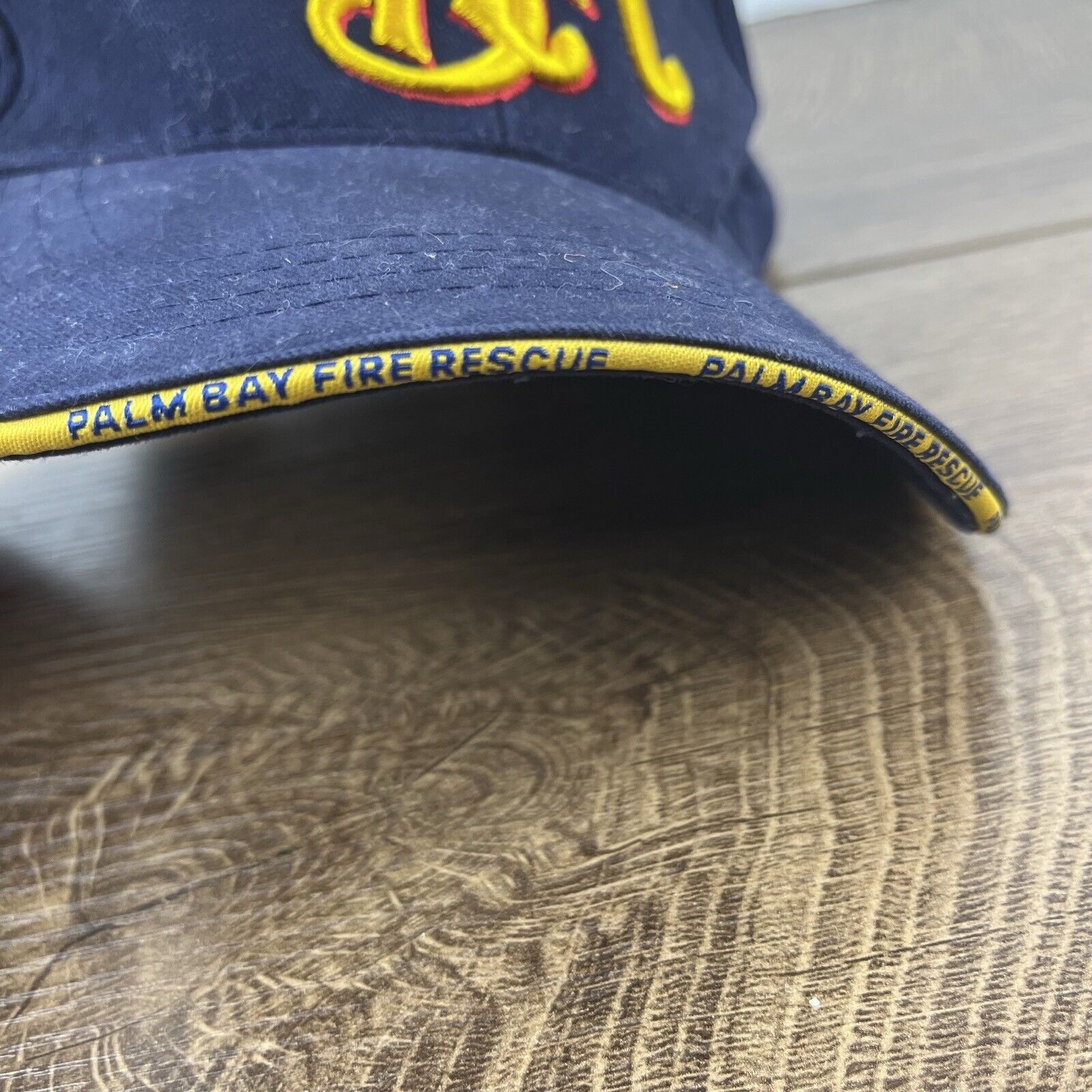 Other Palm Beach Florida Hat Fire Rescue Hat Blue Hat Adjustable B Size ONE SIZE - 7 Thumbnail