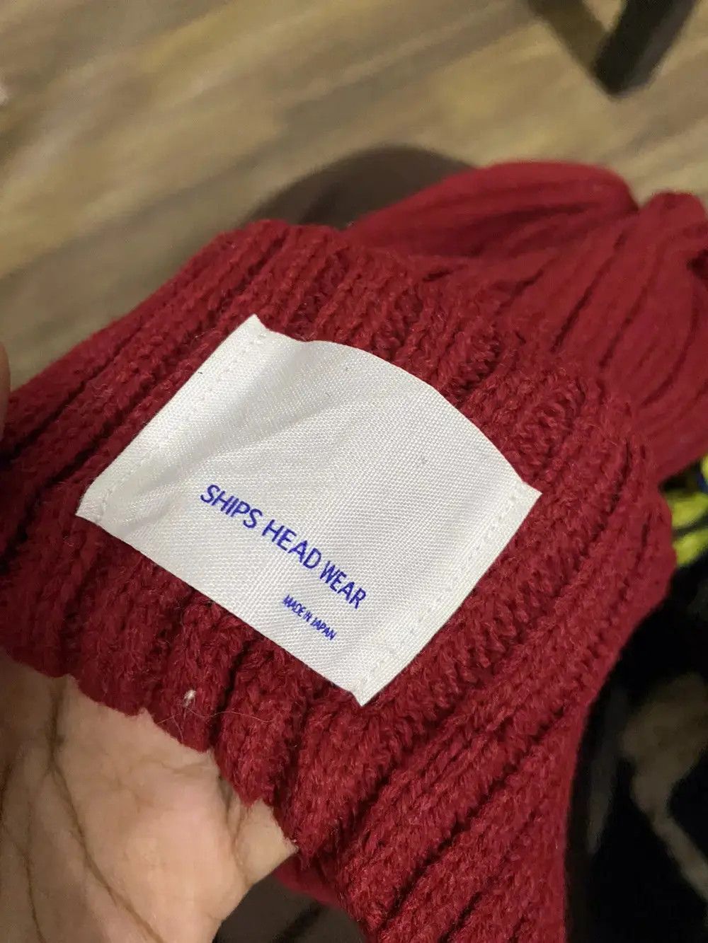 Japanese Brand × SHIPS × Vintage Japanese Brand Ships Beanie Hat Size ONE SIZE - 5 Thumbnail