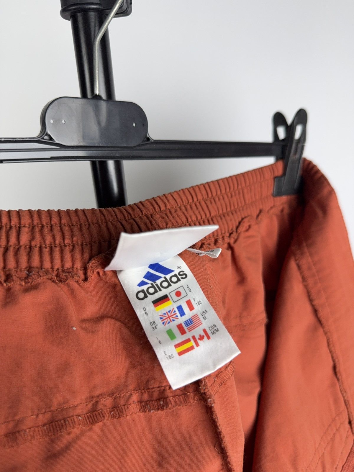 Adidas Vintage Adidas AAC Rust Parachute Pants 2001 Wide Nylon Fit Size US 34 / EU 50 - 17 Thumbnail