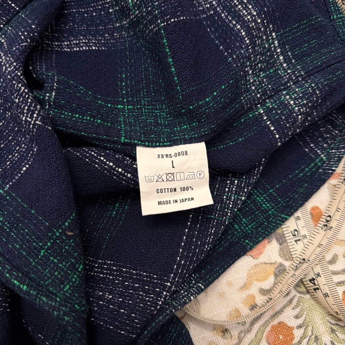 RATS JAPAN Rats Amundsen Cotton Check Shirt - Blue Size US L / EU 52-54 / 3 - 4 Thumbnail