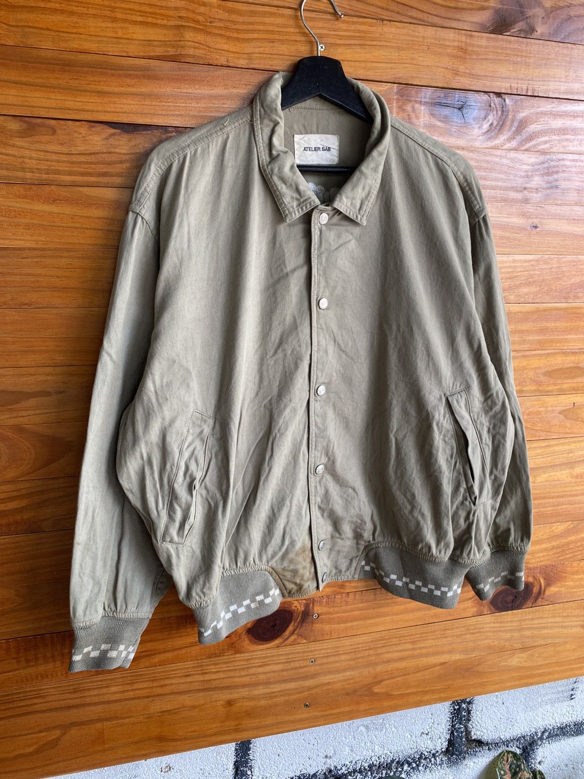 Japanese Brand Vintage Atelier SAB “Printemps et Été” Paris France Jacket Size US L / EU 52-54 / 3 - 5 Thumbnail
