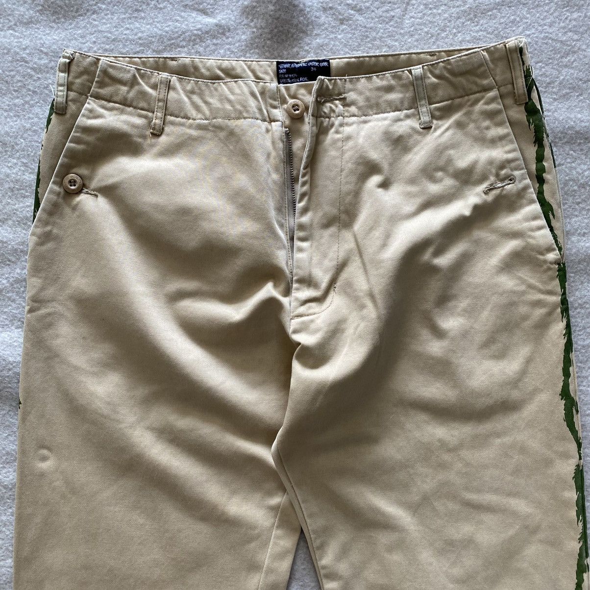 If Six Was Nine × Stussy Stussy Tiger Stripes Outer Gear Trousers Pants W35 Size US 35 - 2 Thumbnail