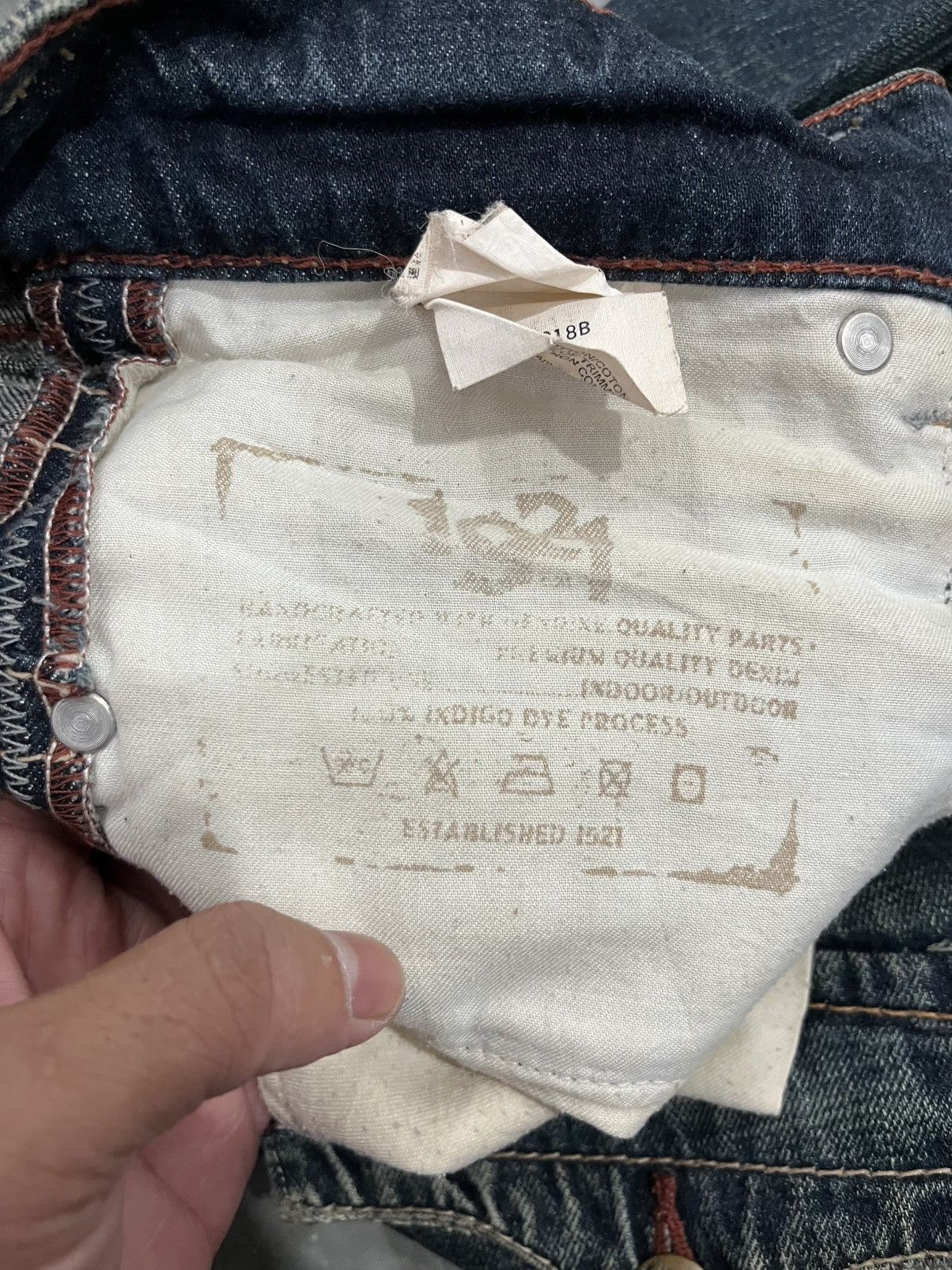 Japanese Brand 1921 flared jeans Size US 29 - 7 Thumbnail