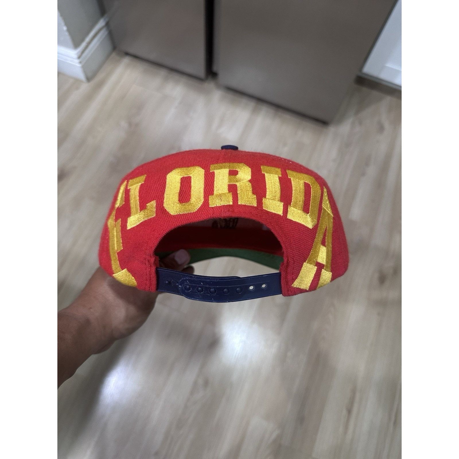 Logo Athletic Vintage Florida Panthers Big Logo Snapback Logo Athletic Hat Size ONE SIZE - 8 Thumbnail